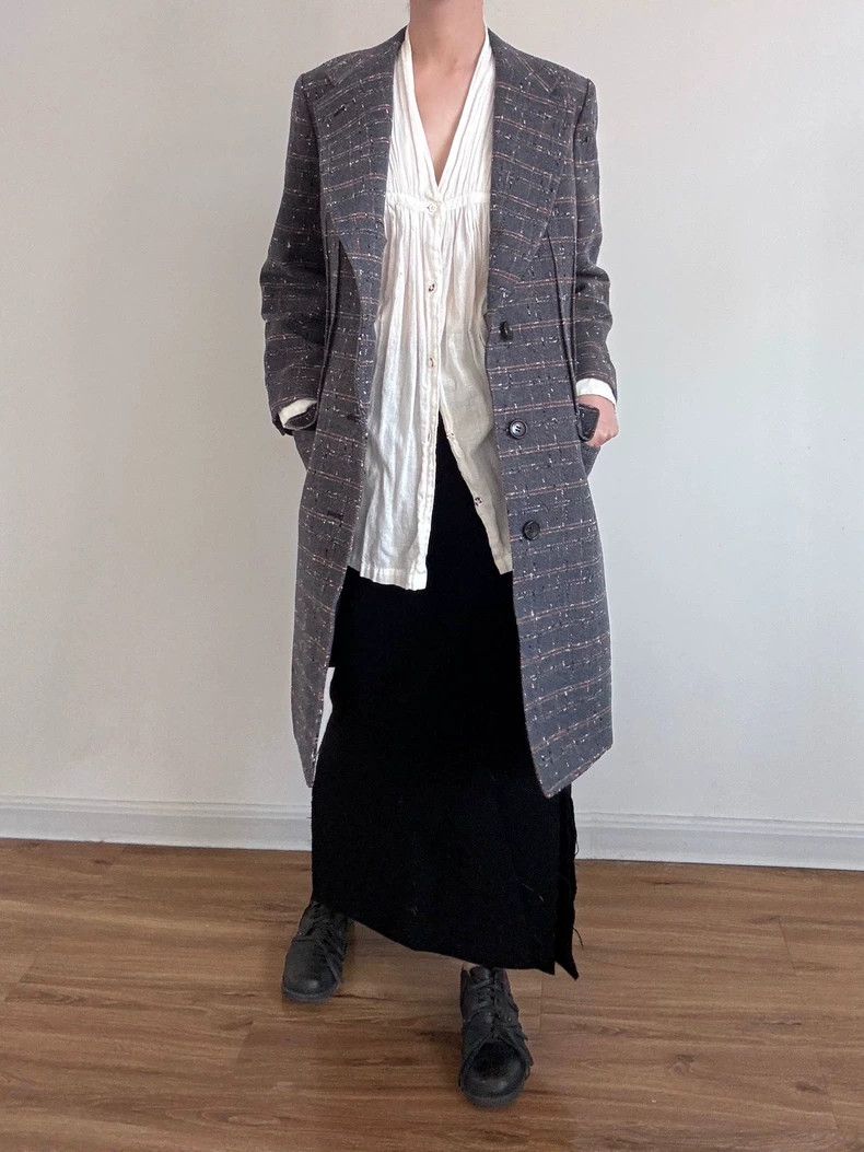 Comme des Garcons Comme des Garcons Wool tweed coat Size M / US 6-8 / IT 42-44 - 4 Thumbnail