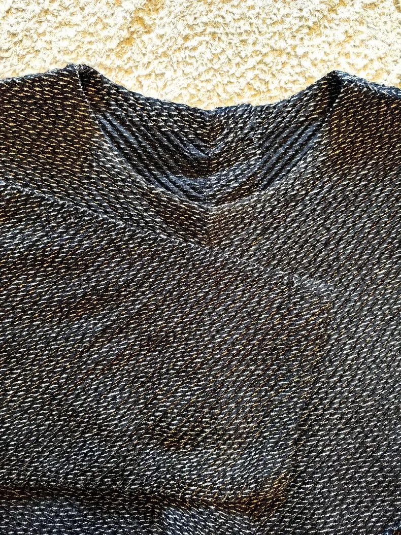Issey Miyake Issey Miyake size:2 Black pleated long-sleeved shirt Size M / US 6-8 / IT 42-44 - 2 Thumbnail
