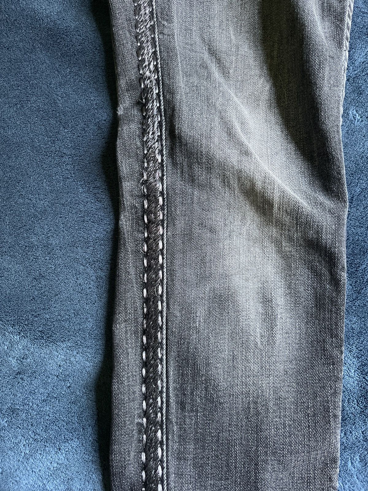 Miss Me × Vintage Y2K Miss Me Avant Garde Skinny Jeans Size 28" / US 6 / IT 42 - 9 Thumbnail