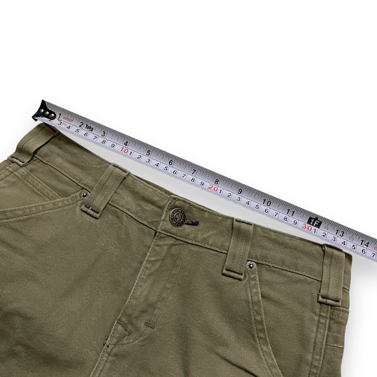 Carhartt ORIGINAL DOUBLE KNEE WORK WEAR DOVETAL (28×38) Size US 28 / EU 44 - 12 Thumbnail