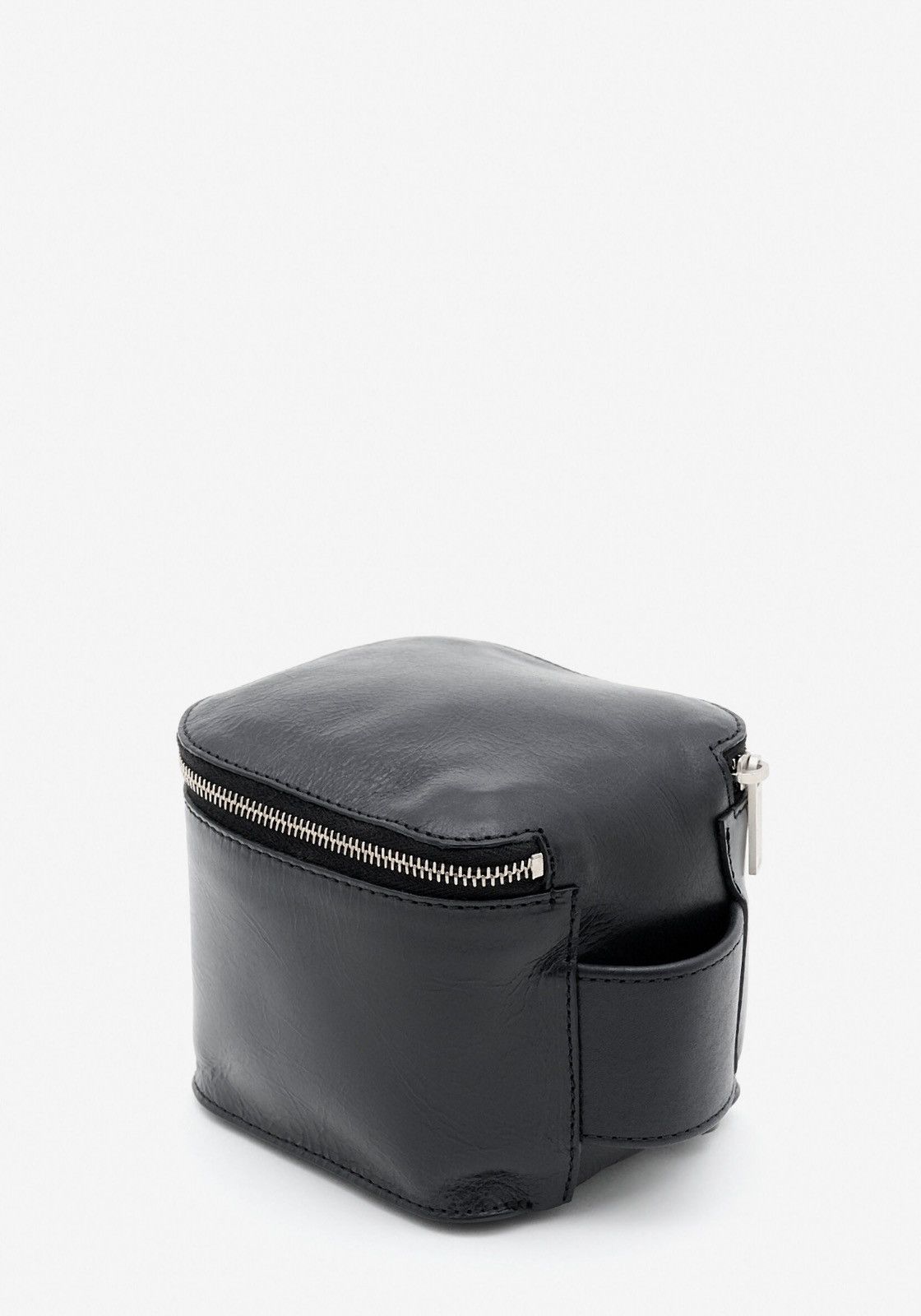 Rick Owens Last Rick Owens Zip-Fastening Leather Beauty Case Size ONE SIZE - 3 Thumbnail