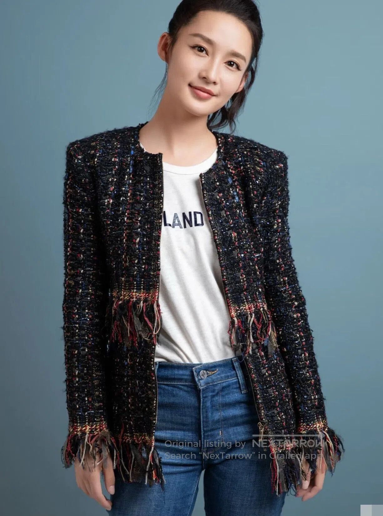 Chanel Chanel Metiers d'Art Tweed Fringe Jacket. Size XS / US 0-2 / IT 36-38 - 1 Thumbnail