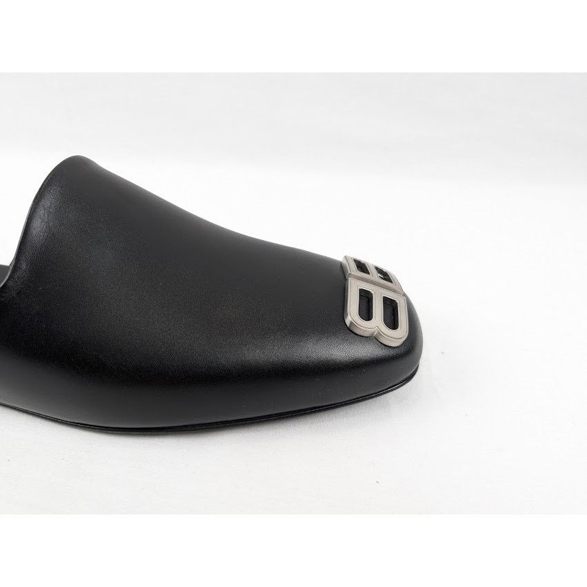 Balenciaga o1rshd1 Cozy New BB Mules in Black Size US 8 / EU 41 - 3 Thumbnail