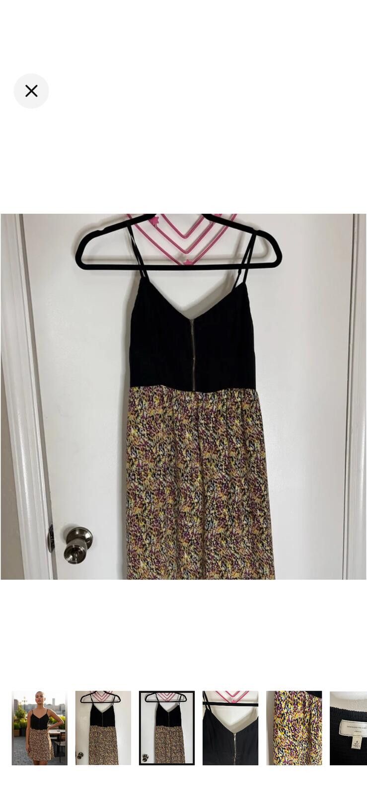 Other (ANTHROPOLOGIE) MOULINETTE SOEURS | Spaghetti Strap Dress Size S / US 4 / IT 40 - 3 Thumbnail