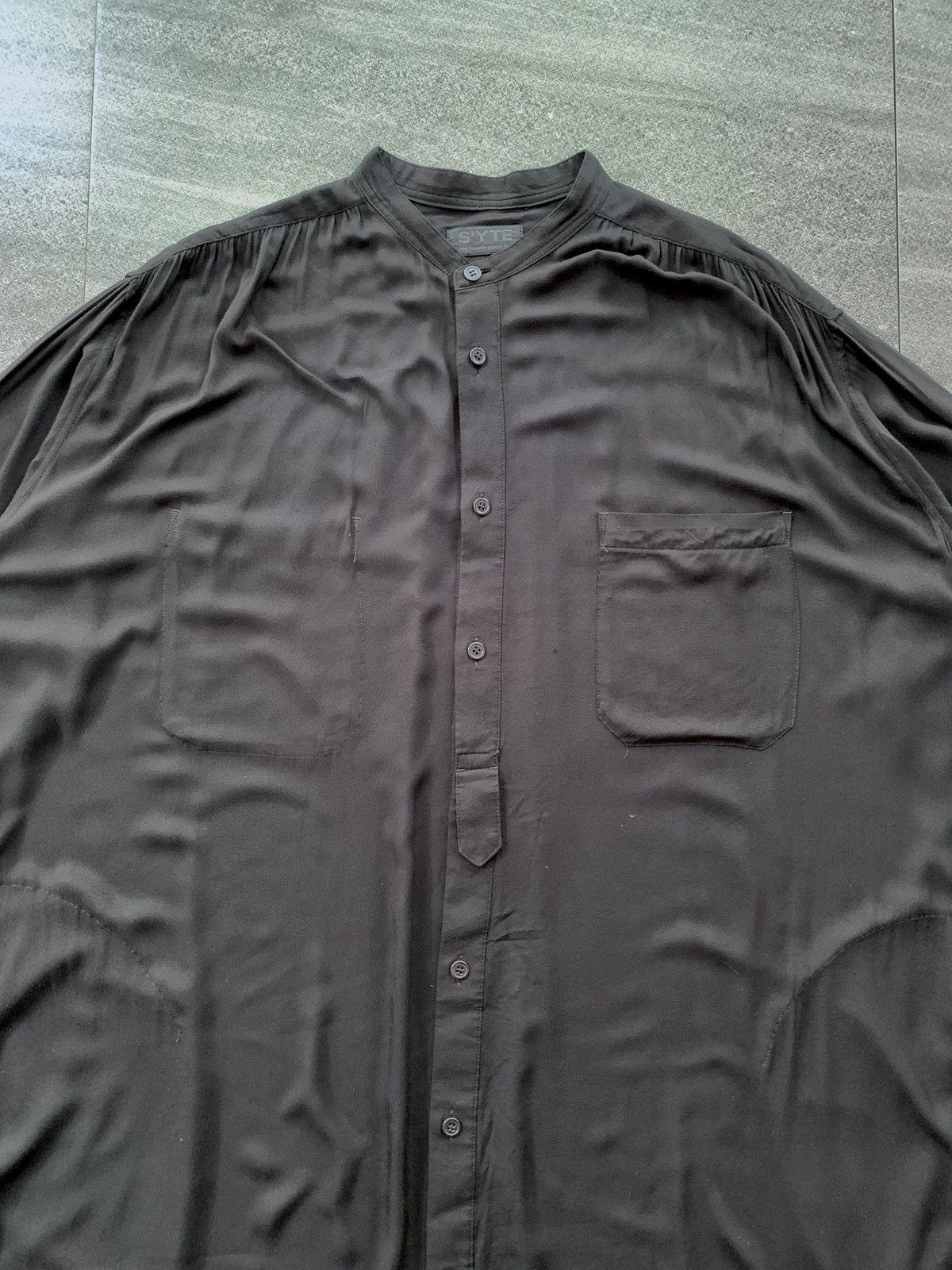 Yohji Yamamoto FREE TAX! SYTE Rayon Hybrid Long Shirt Dreas Size M / US 6-8 / IT 42-44 - 5 Thumbnail
