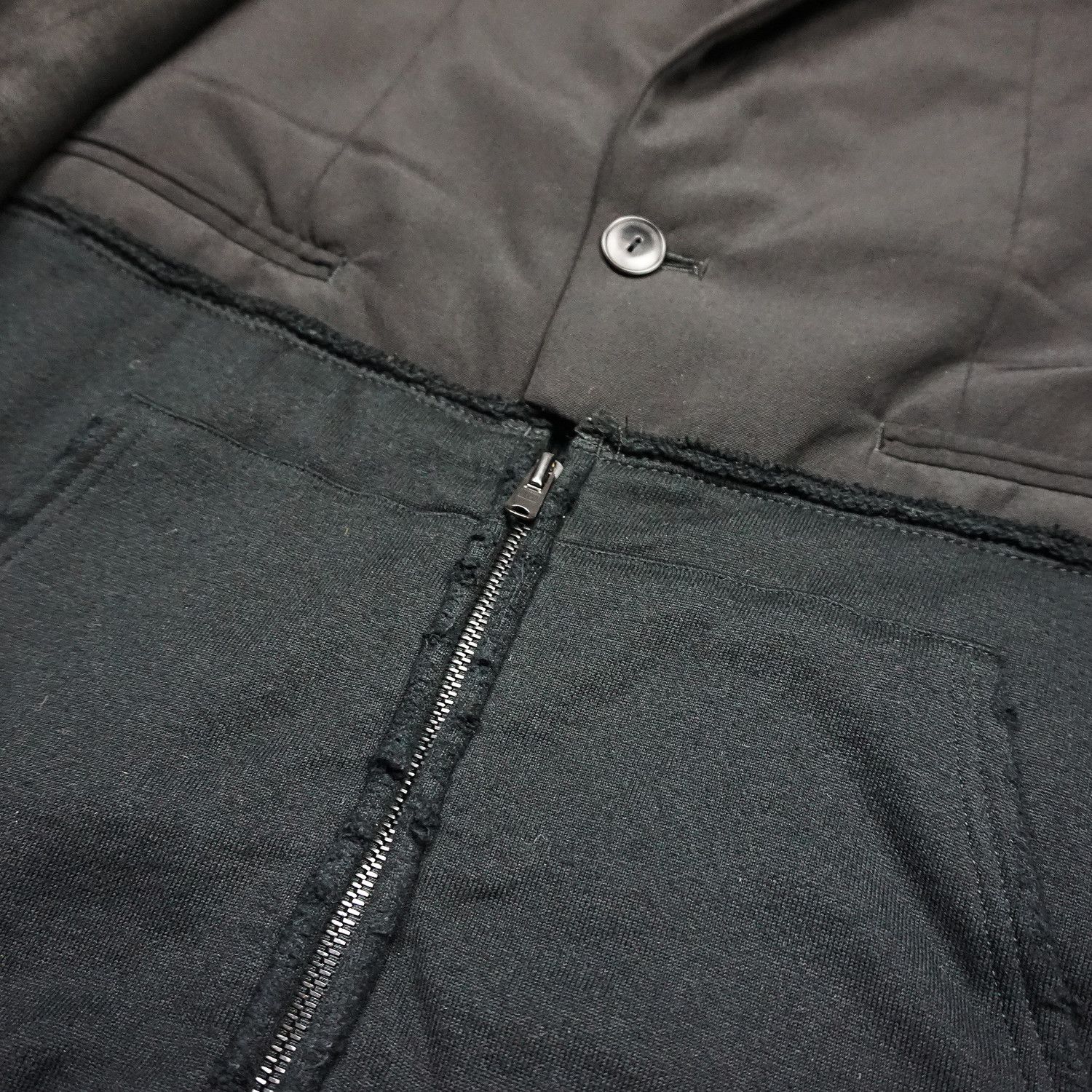 Number (N)ine AW05 "The High Streets" Hybrid Docking Blazer Jacket Size US M / EU 48-50 / 2 - 6 Thumbnail