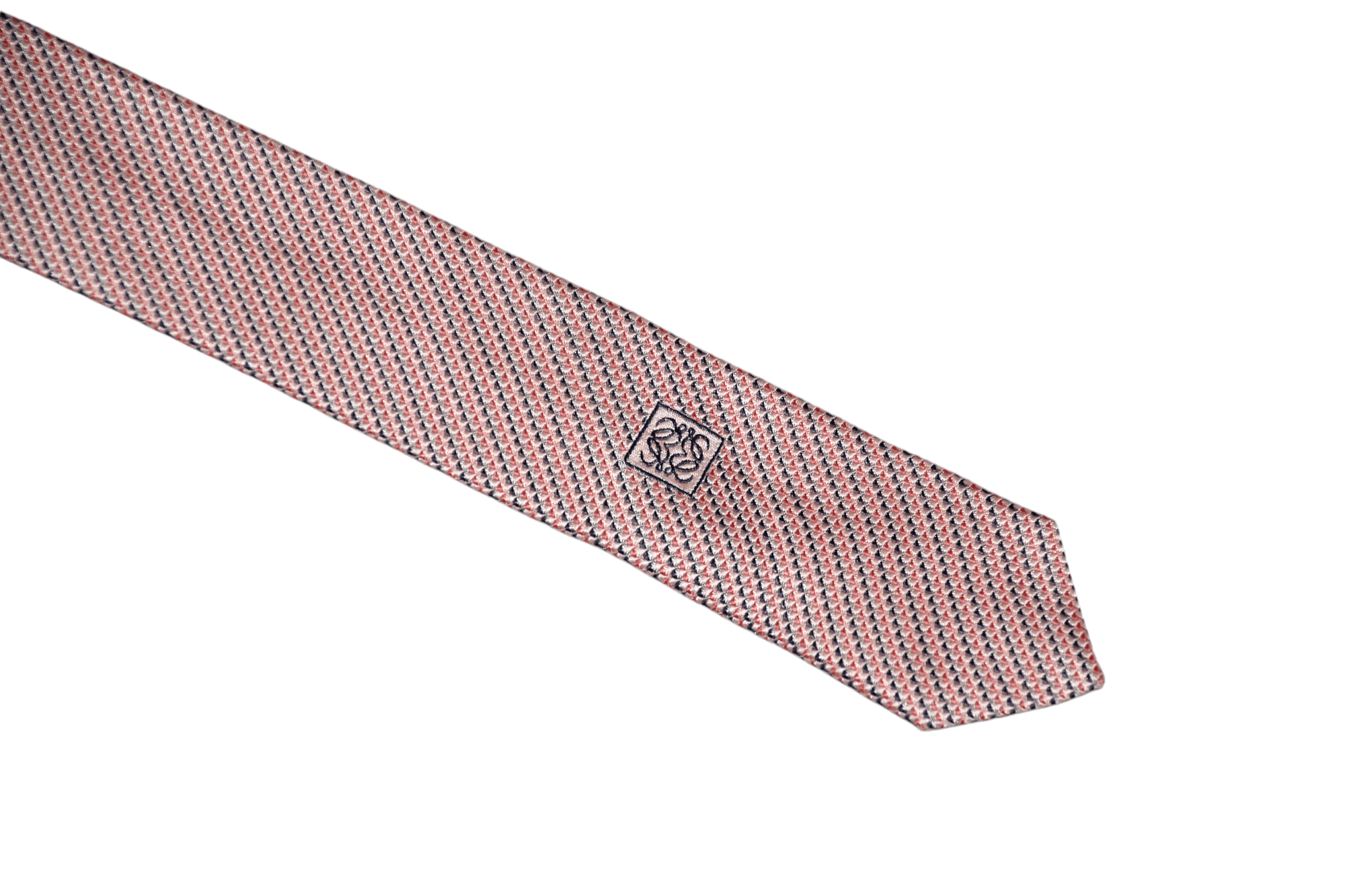 Loewe Loewe Signature Luxury Design Jacquard Silk Tie Size ONE SIZE - 14 Thumbnail