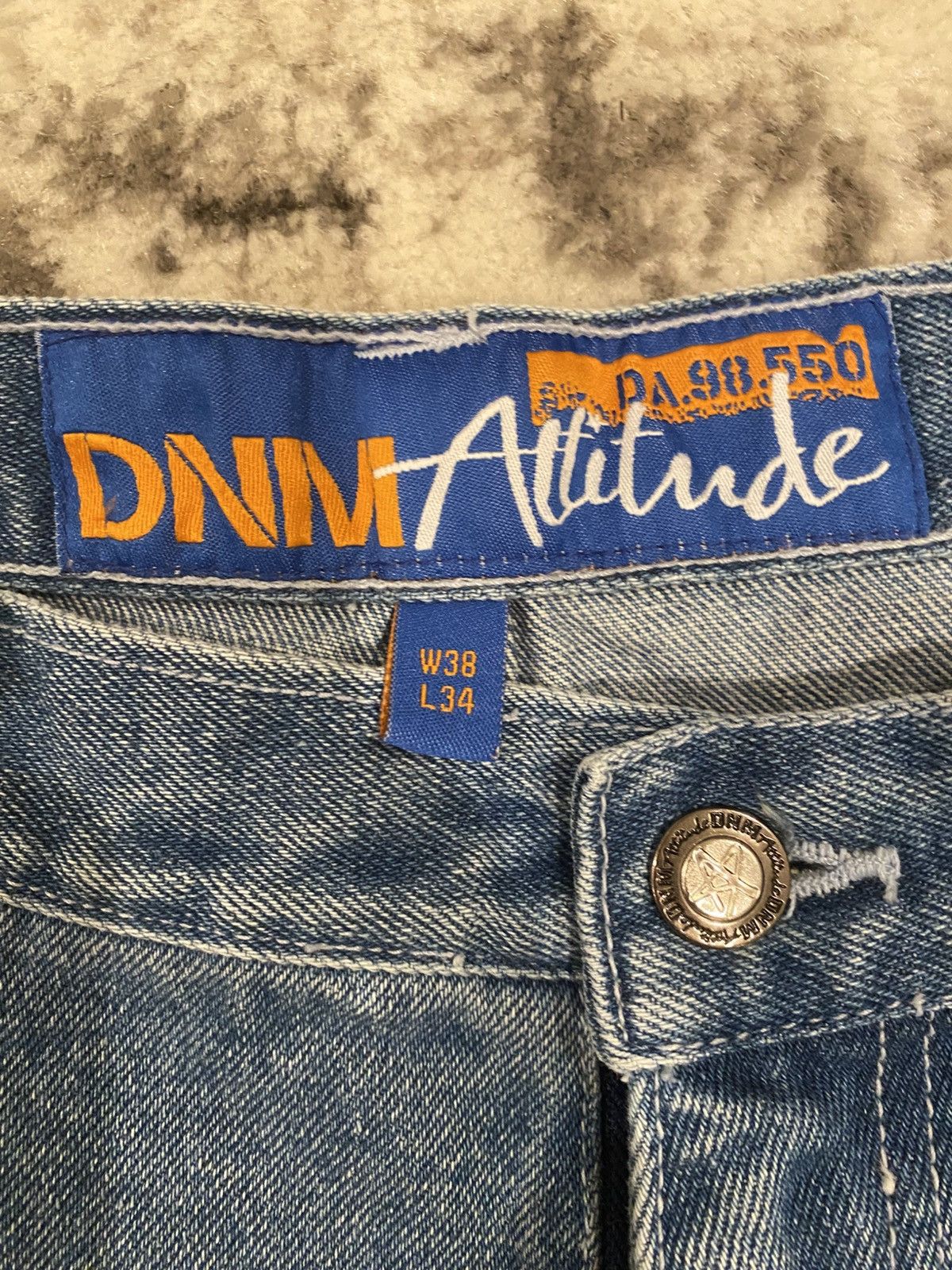 Japanese Brand Dnm altitude nyc baggy jeans Size US 36 / EU 52 - 5 Thumbnail