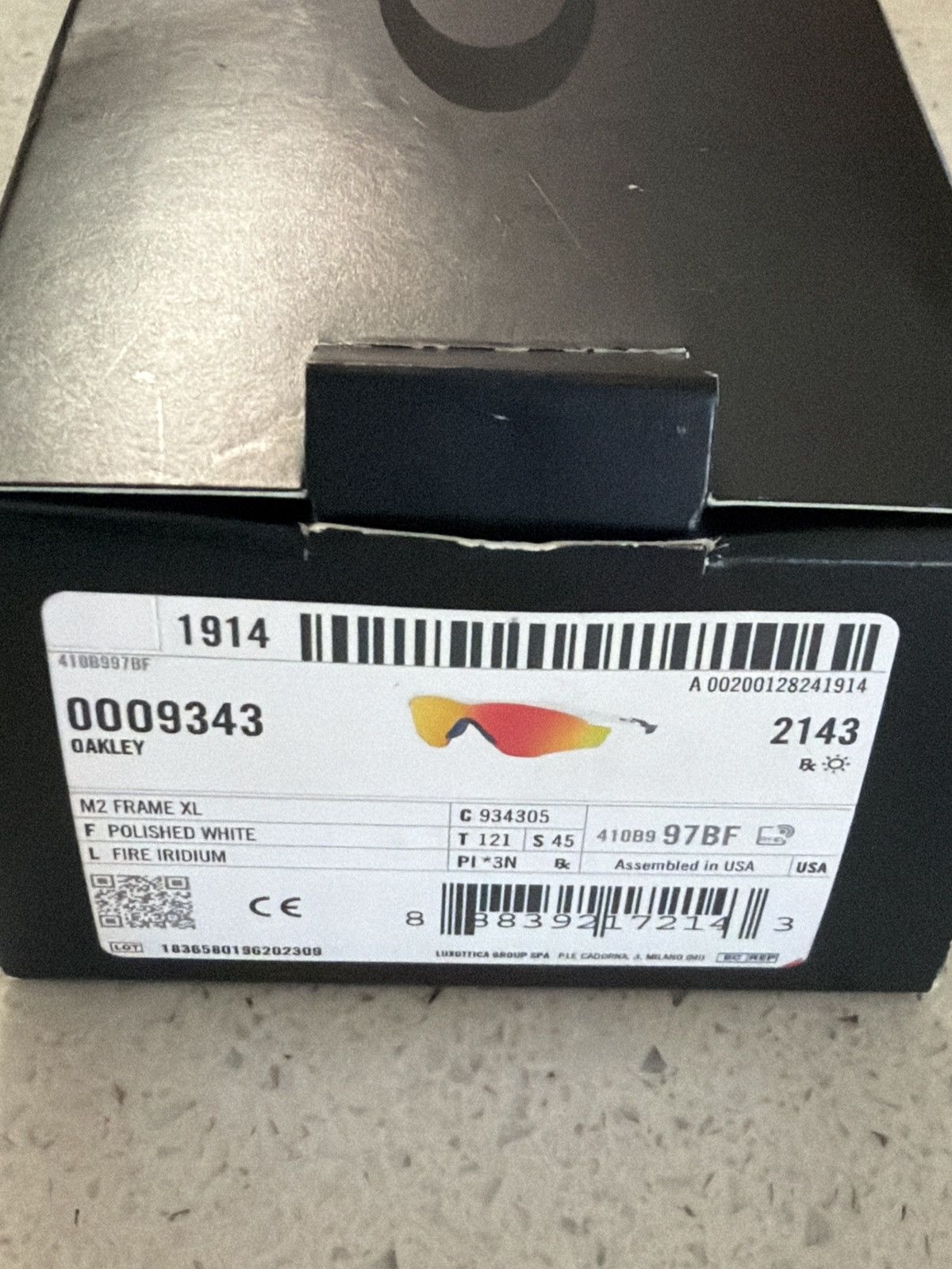 Oakley Oakley m2 frame xl polished white fire iridium glasses Size ONE SIZE - 6 Thumbnail