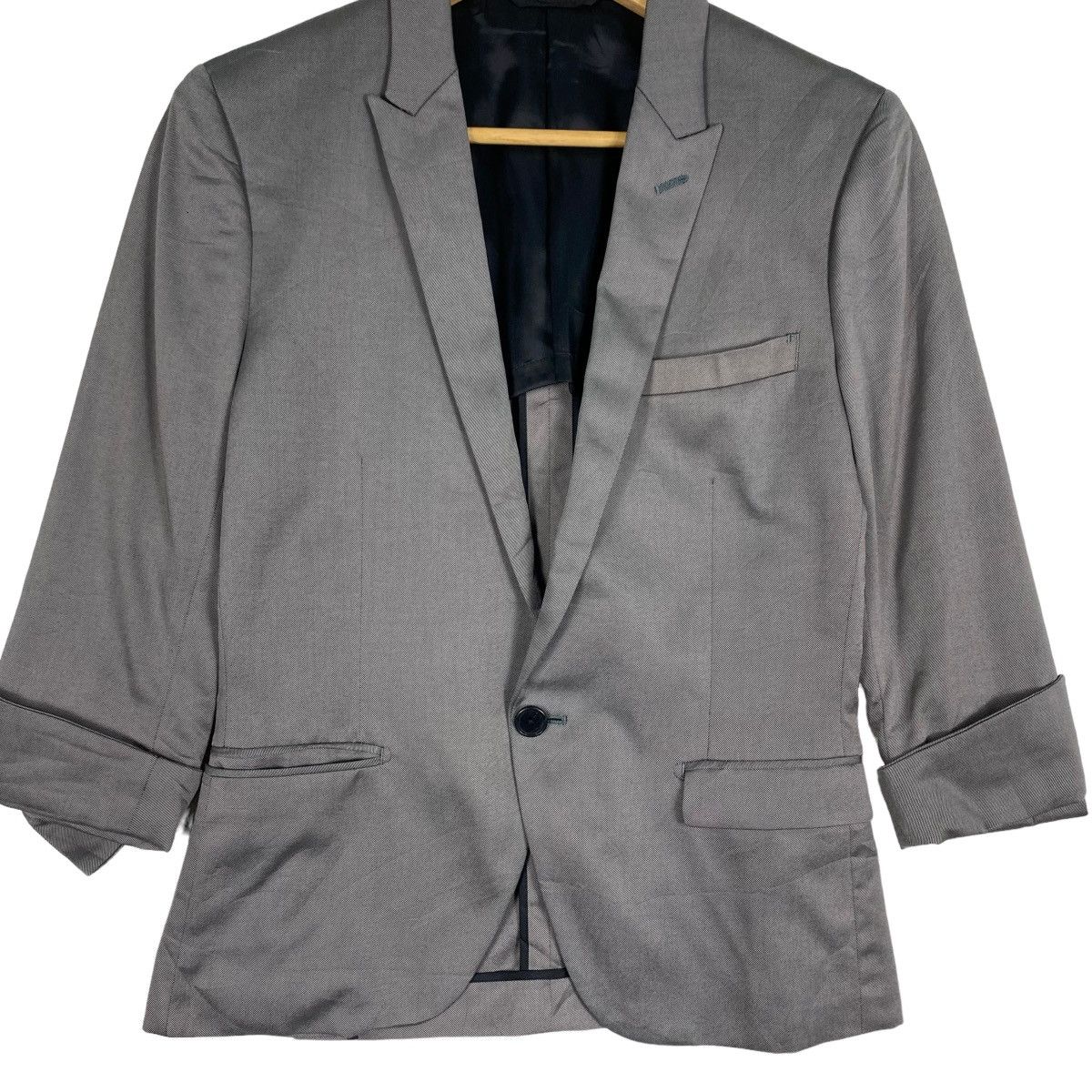 Issey Miyake Tete Homme By Issey Miyake Button Blazer For Women Size S / US 4 / IT 40 - 4 Thumbnail