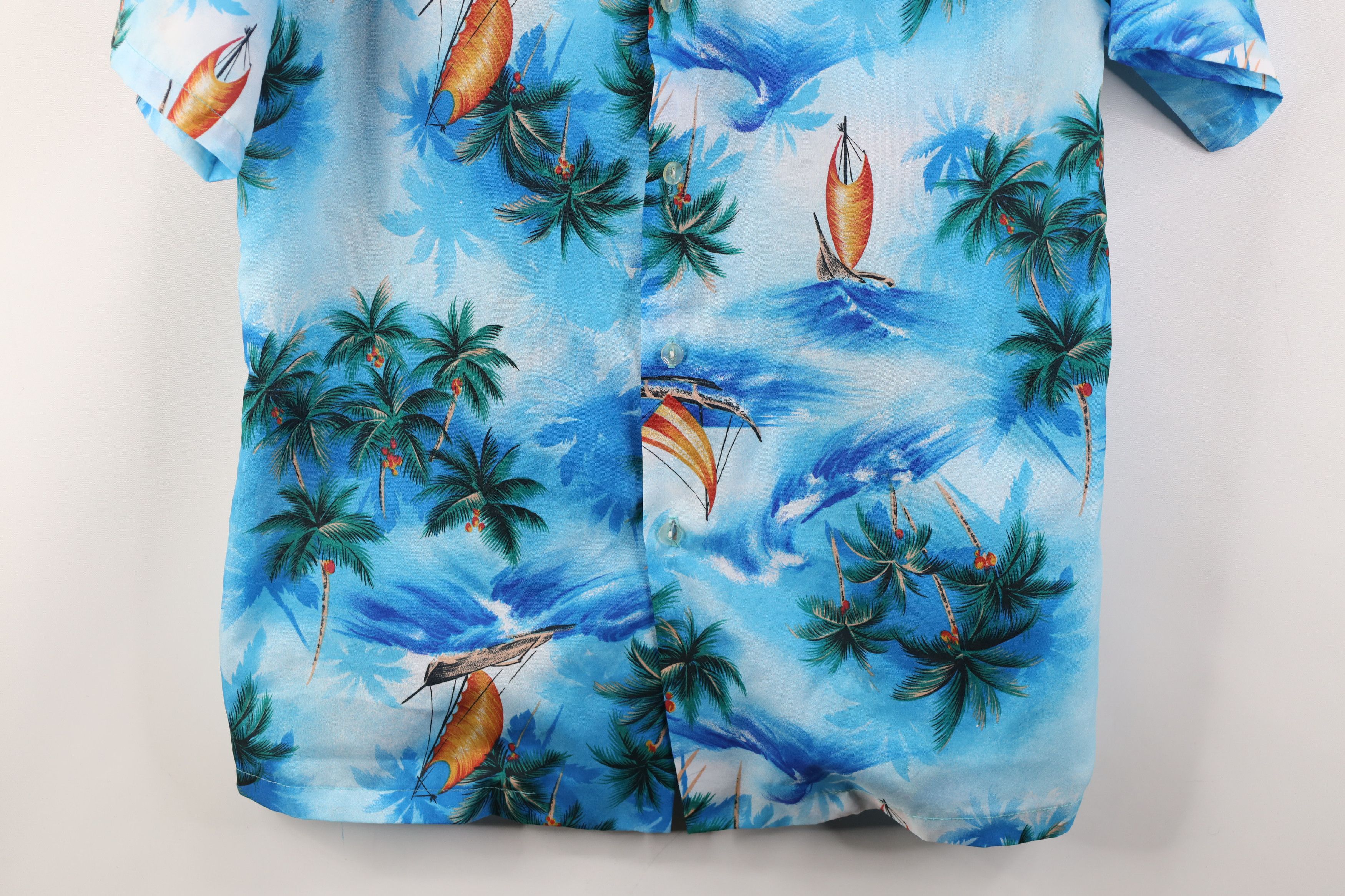 Vintage Vintage 70s Streetwear Camp Collar Hawaiian Button Shirt USA Size US M / EU 48-50 / 2 - 3 Thumbnail