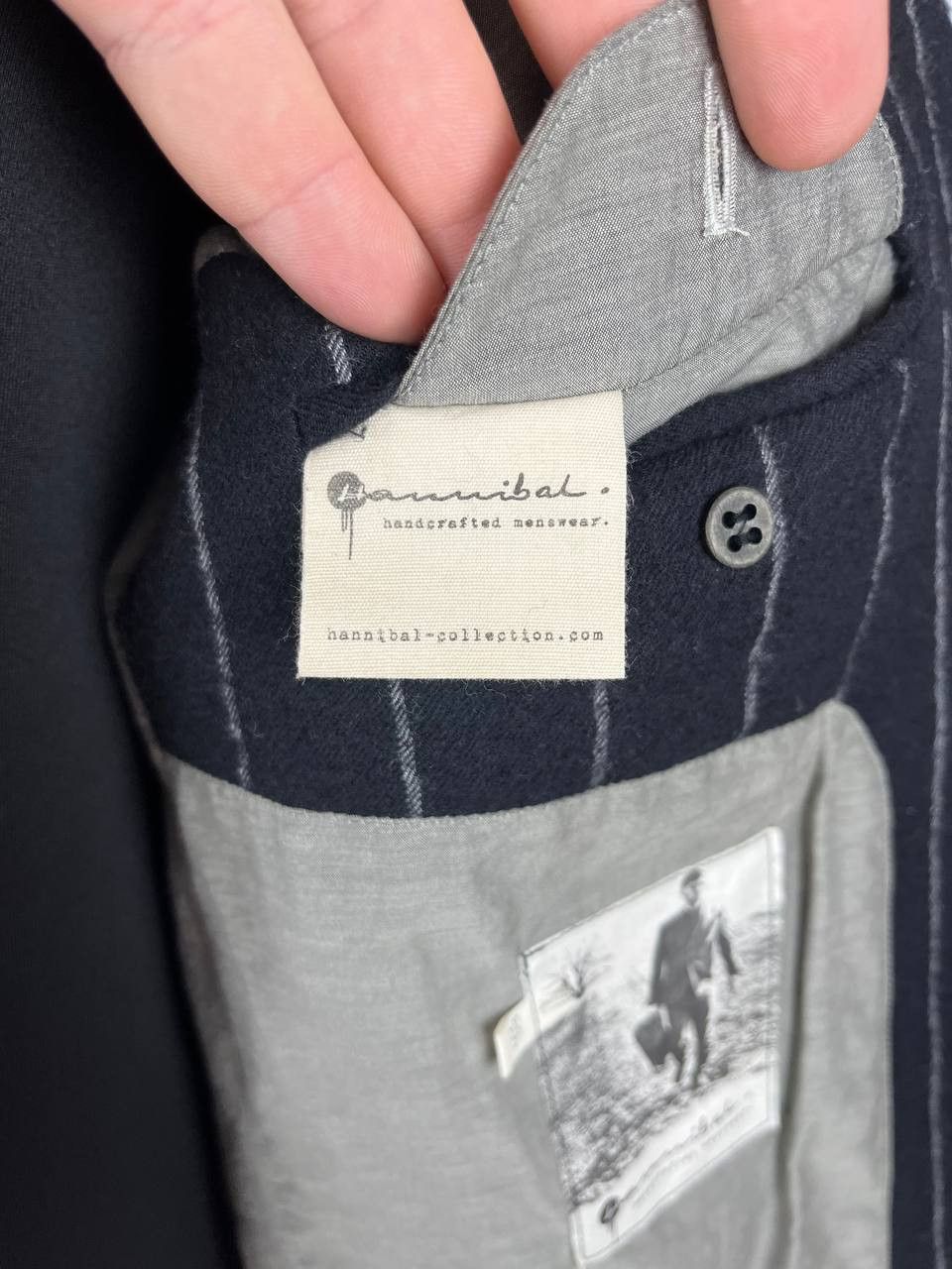 Hannibal. Hannibal Avant Garde Blaizer Jacket Pinstriped Size 50 Size US M / EU 48-50 / 2 - 9 Thumbnail
