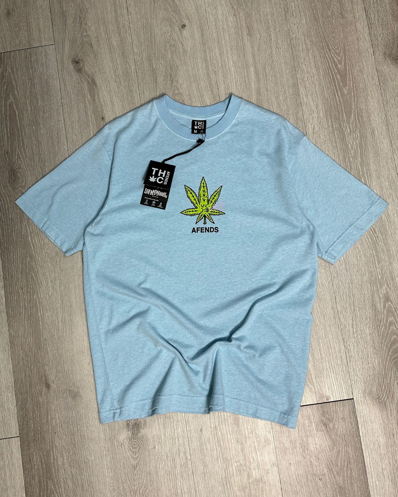 Afends BNWT Afends Coasting - Hemp Weed Tee - Size Medium Size US M / EU 48-50 / 2 - 1 Thumbnail