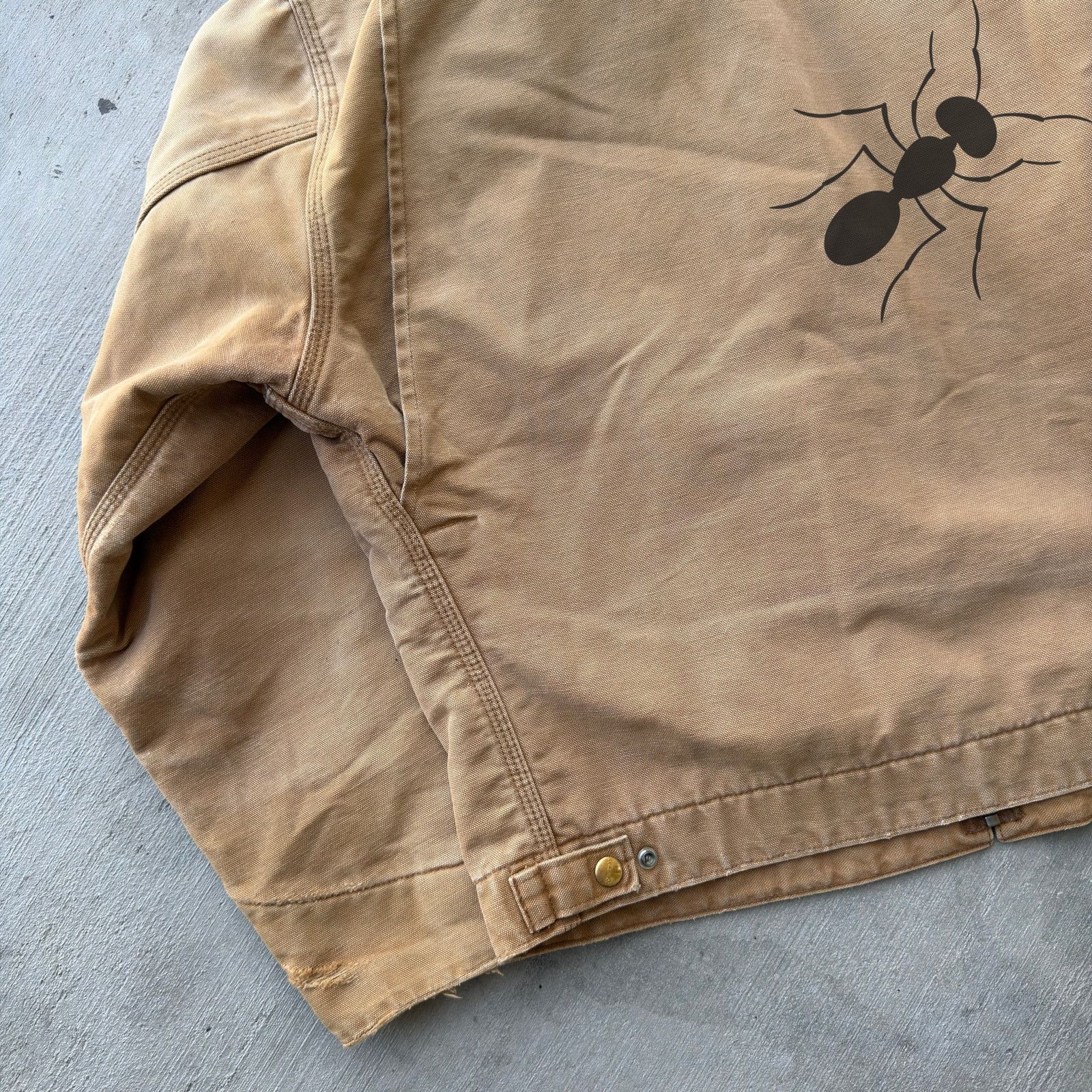 Carhartt × Vintage Carhartt brown Detroit work wear jacket Size US L / EU 52-54 / 3 - 7 Thumbnail