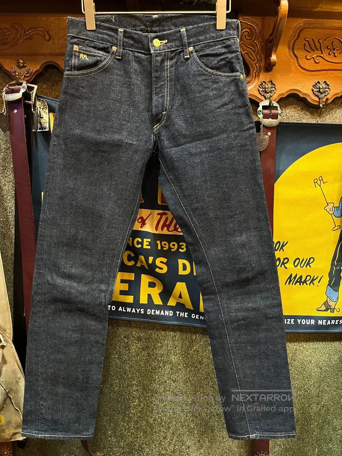 RRL Ralph Lauren RRL Ralph Lauren Denim Pants 29x30. Size US 29 - 1 Thumbnail