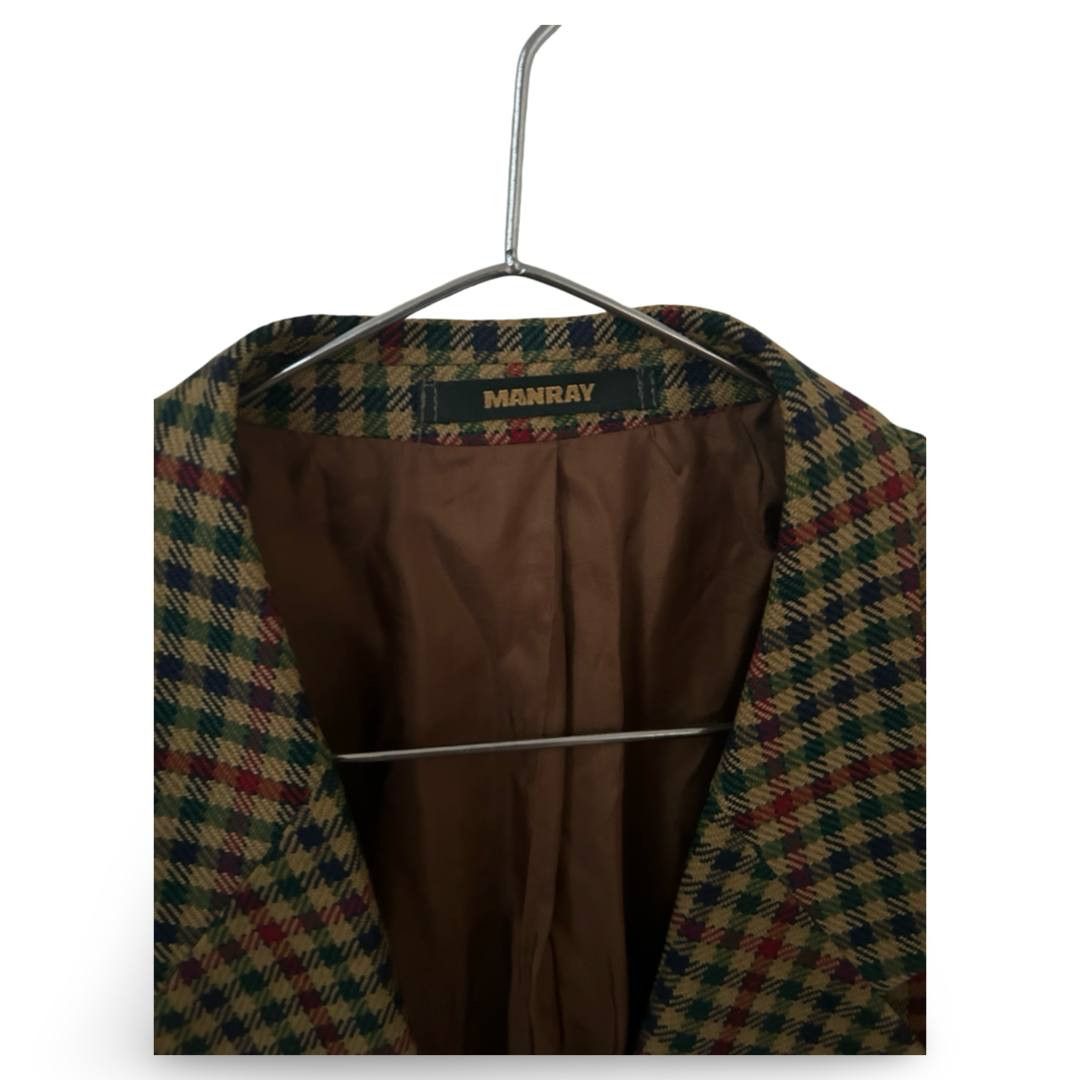 Vintage Manray tweed blazer #1197 Size US L / EU 52-54 / 3 - 2 Thumbnail