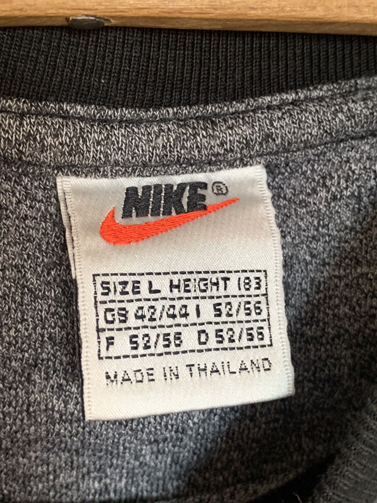 Nike × Vintage Nike Vintage Oversized T-shirt Center swoosh |Boxy fit | Size US L / EU 52-54 / 3 - 5 Thumbnail