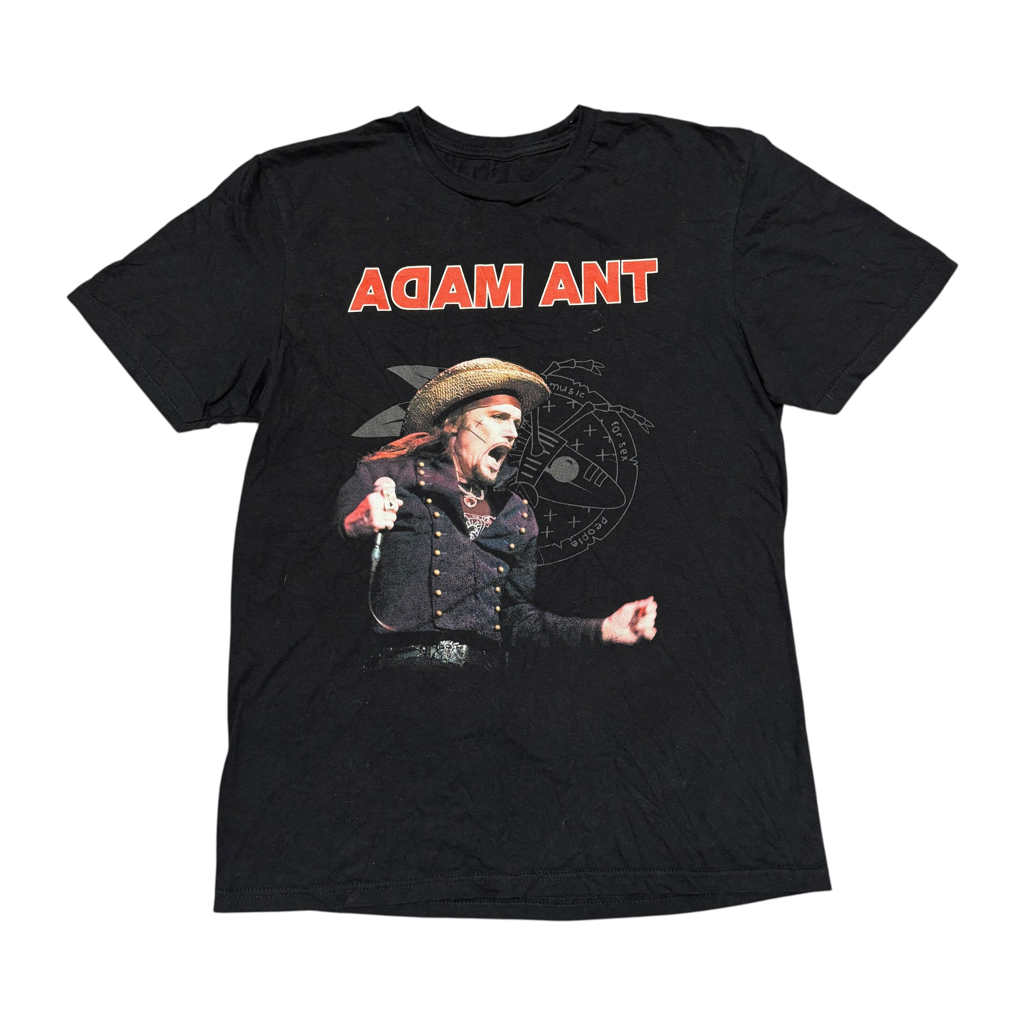 Band Tees Adam Ant Shirt Punk Band Tee Talking Heads The Clash Size US M / EU 48-50 / 2 - 1 Thumbnail
