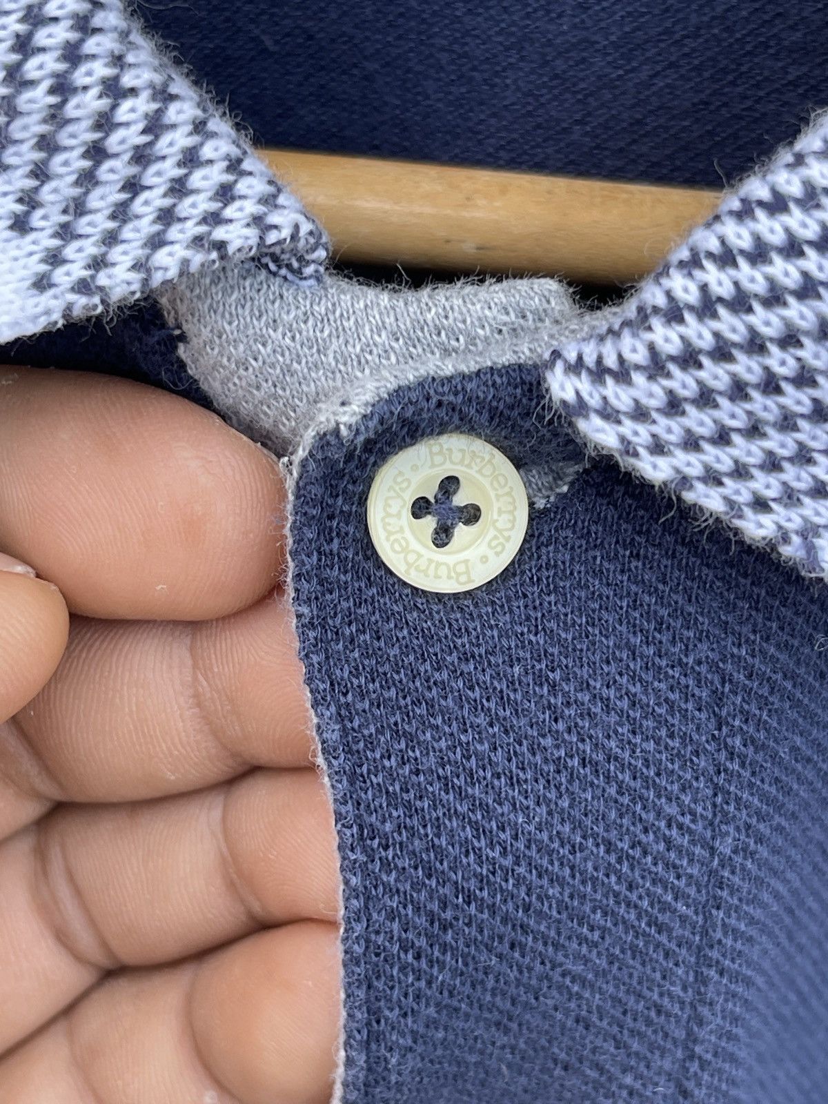 Burberry × Vintage Last Drop🔥Rare🔥Vintage BURBERRYS Polo Shirt Size US M / EU 48-50 / 2 - 6 Thumbnail