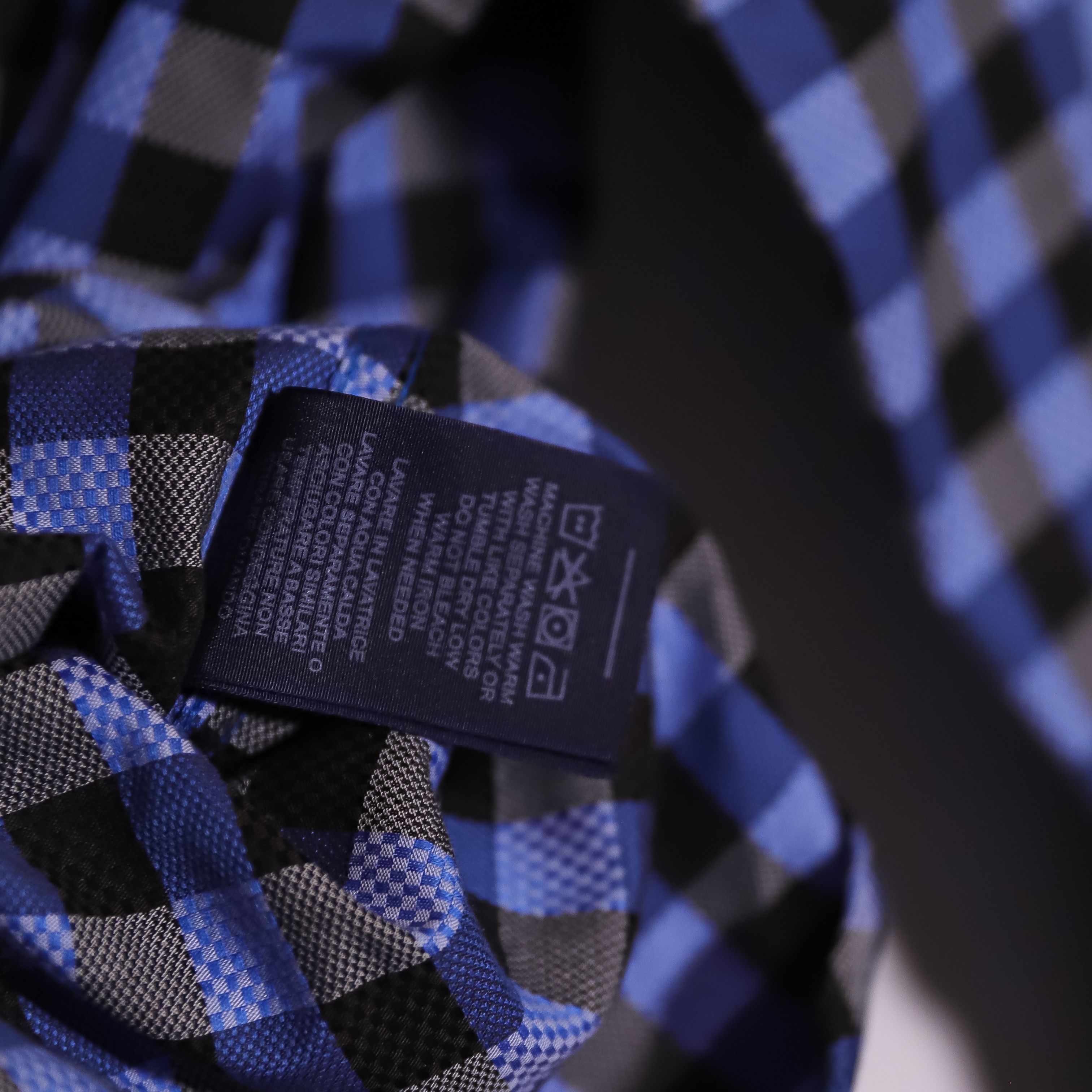 Robert Graham Robert Graham Cotton Blue Check Plaid Size US S / EU 44-46 / 1 - 3 Thumbnail