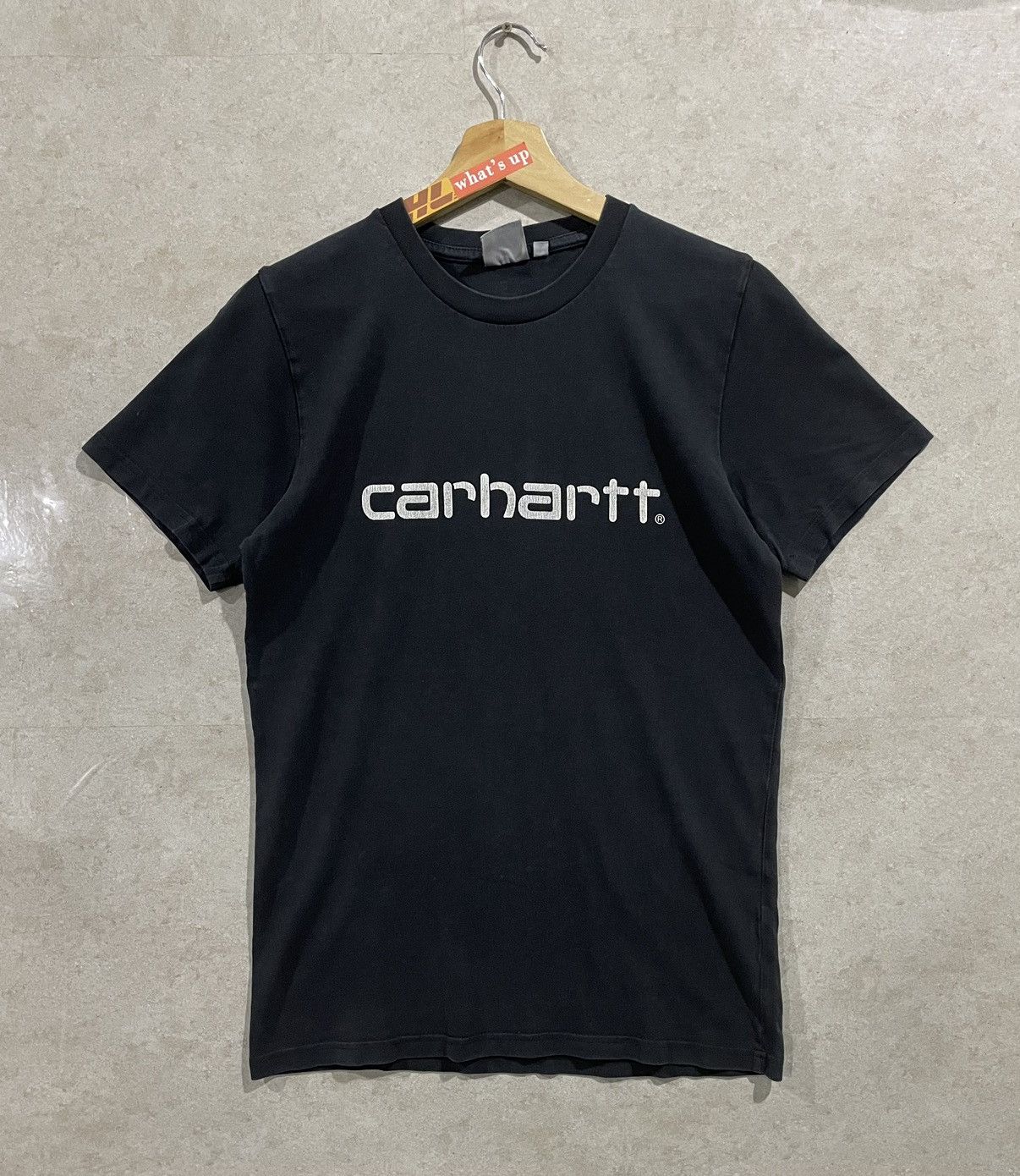 Carhartt × Vintage Vintage Y2K Carhatt Spell Out OG Tee Size US S / EU 44-46 / 1 - 1 Thumbnail