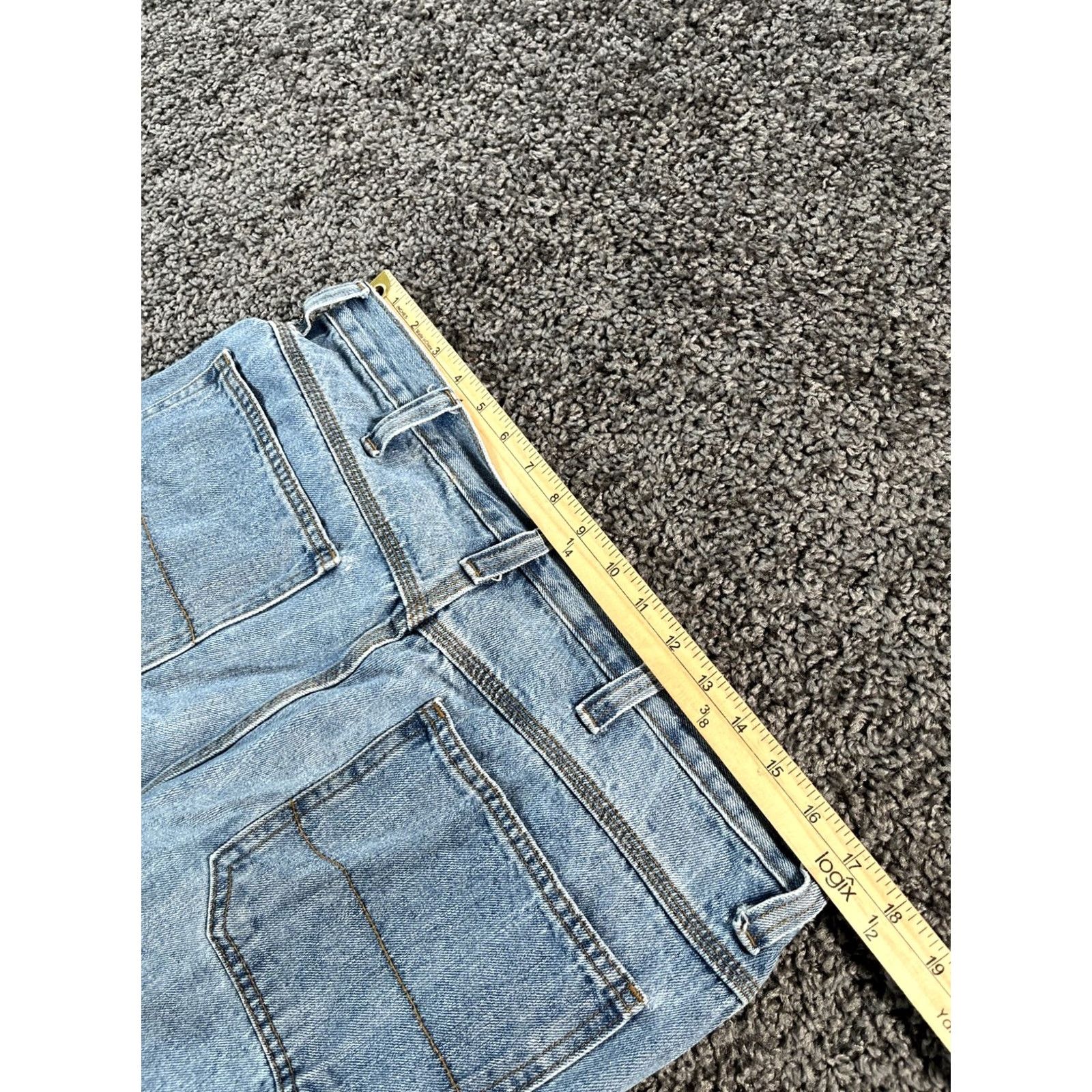 Faded Glory VINTAGE Faded Glory Jeans Mens 34x31 Denim Pants Relaxed Carpenter Utility Blue 5-Pocket Belt Loops Size US 34 / EU 50 - 4 Thumbnail
