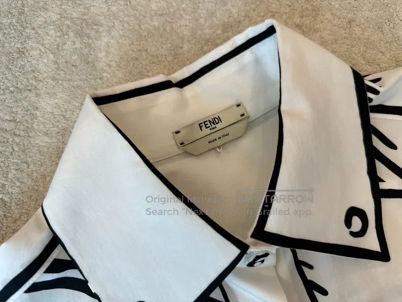 Fendi Fendi Show Theme Shirt Size S / US 4 / IT 40 - 3 Thumbnail