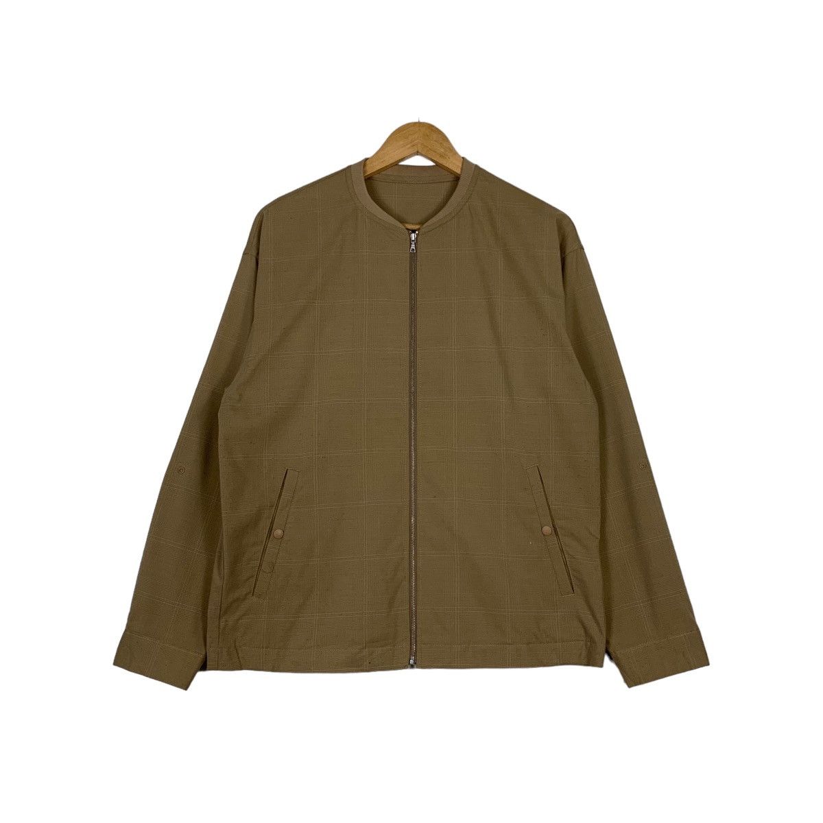 Japanese Brand 6 RAGEBLUE Checked Brown Bomber Jacket #1159-C53 Size US S / EU 44-46 / 1 - 1 Thumbnail