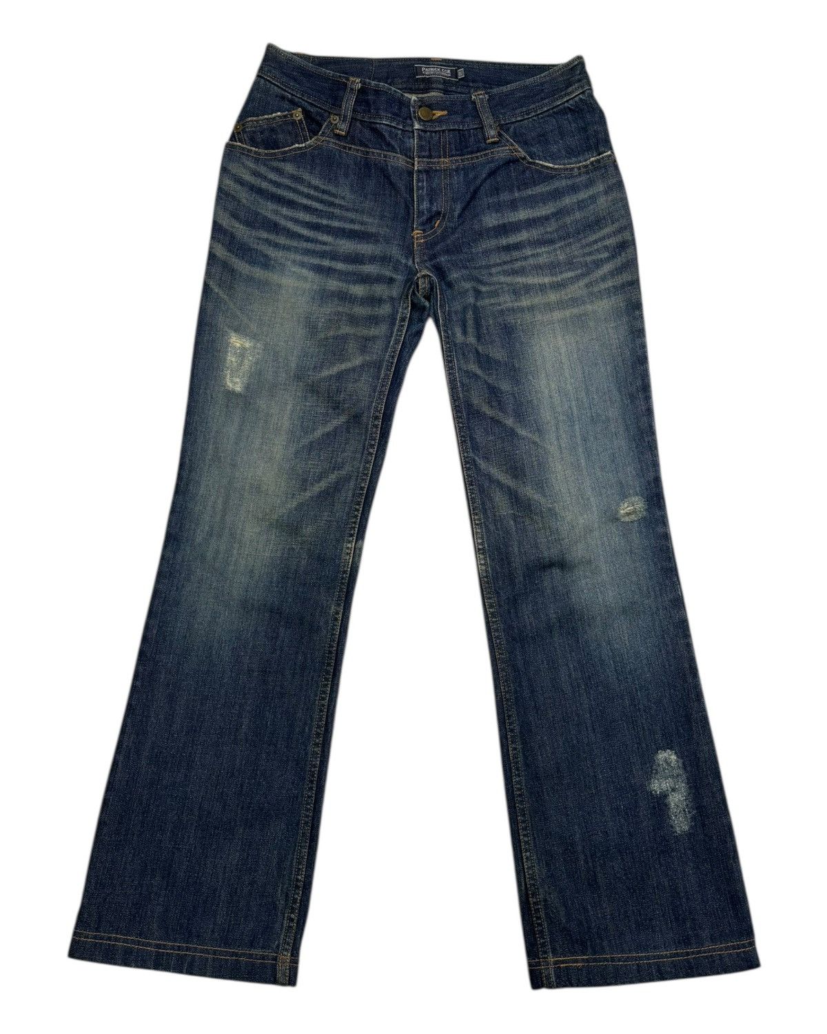 Japanese Brand × Patrick Cox Flare Jeans PATRICK COX WANNABE Flared Denim Jeans Size 28" / US 6 / IT 42 - 1 Thumbnail