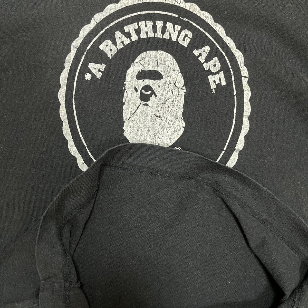 Bape Vintage BAPE Big Logo Nigo The Bathing Ape Japan TShirt Size US M / EU 48-50 / 2 - 15 Thumbnail