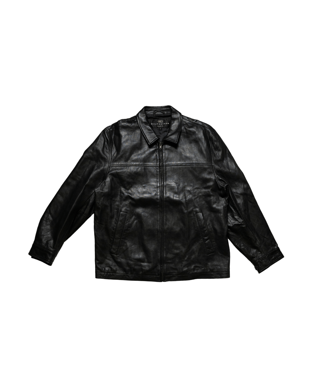 Balenciaga Balenciaga Leather Jacket Size US XXL / EU 58 / 5 - 1 Thumbnail