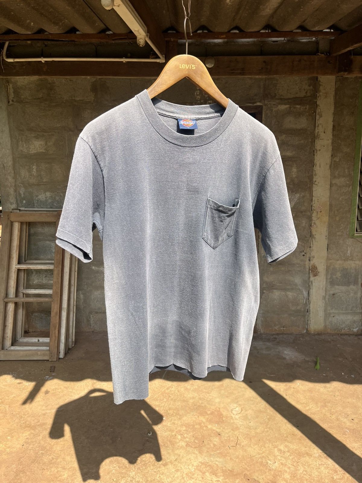 Vintage Thrashed faded dickies blank pocket Distressed Size US L / EU 52-54 / 3 - 1 Thumbnail