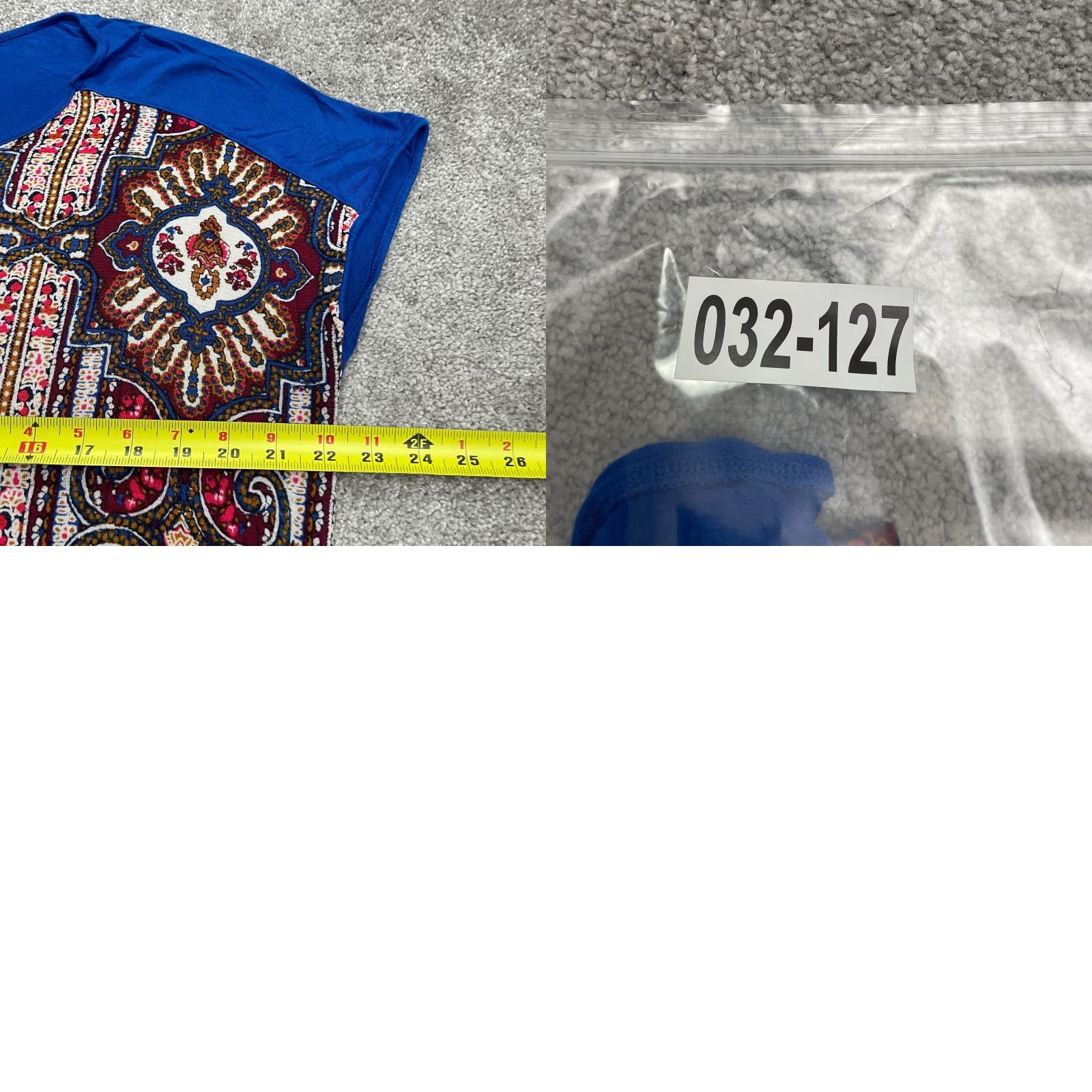 Vintage Unbranded Aztec Geometric Sleeveless Blue Knit Blouse Women's L Top Casual Shirt Cap Sleeve Modern Bohemian Skin Size L / US 10 / IT 46 - 8 Thumbnail