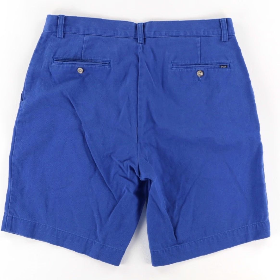 Polo Ralph Lauren Polo Ralph Lauren Classic Fit Cotton Khaki Chino Shorts Blue Men's 33 Size US XS / EU 42 / 0 - 4 Thumbnail