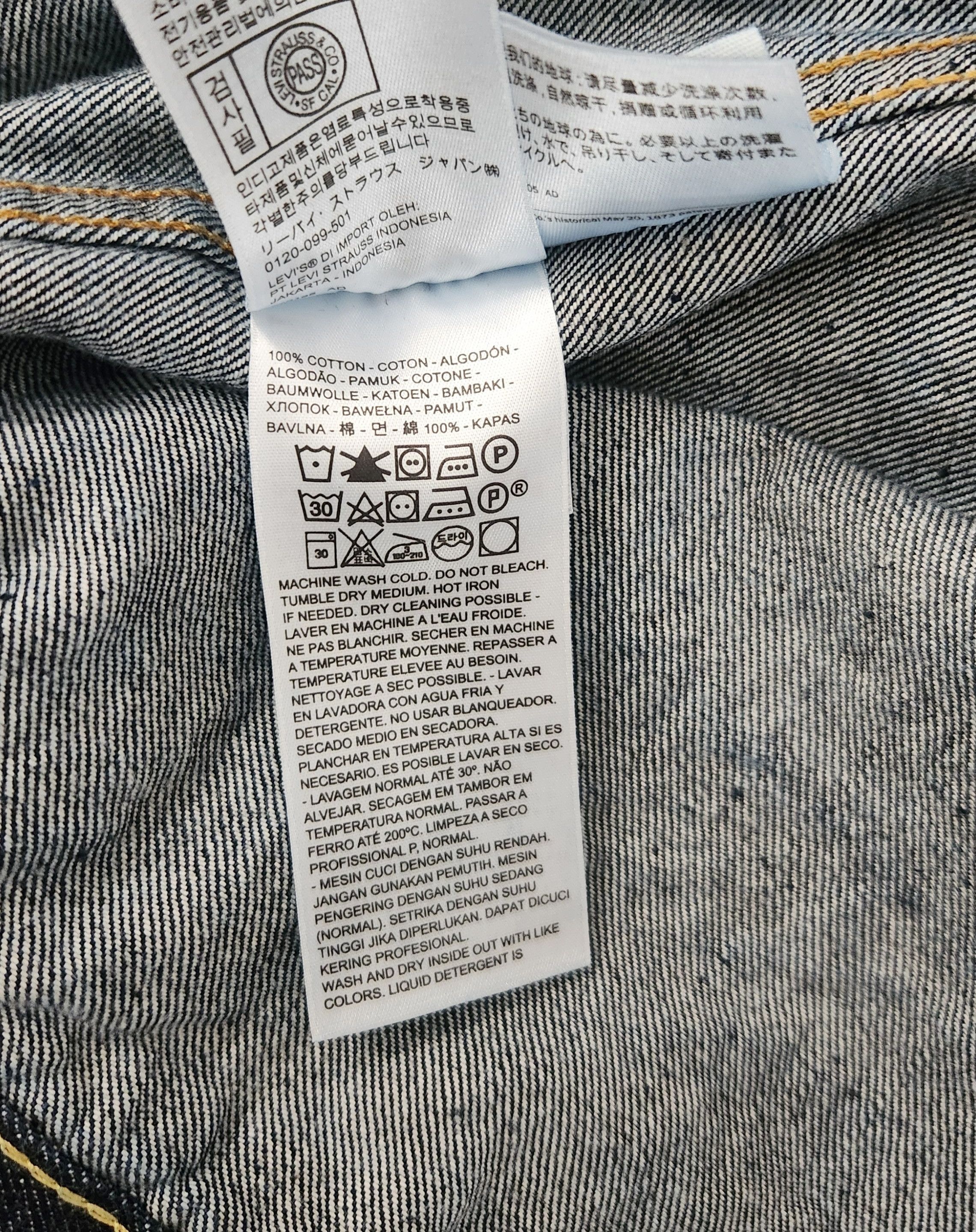 LVC × Levi's Levi's 507 XX LVC Type 2 II Raw Selvedge Denim Jacket NWT 42 Size US L / EU 52-54 / 3 - 17 Thumbnail