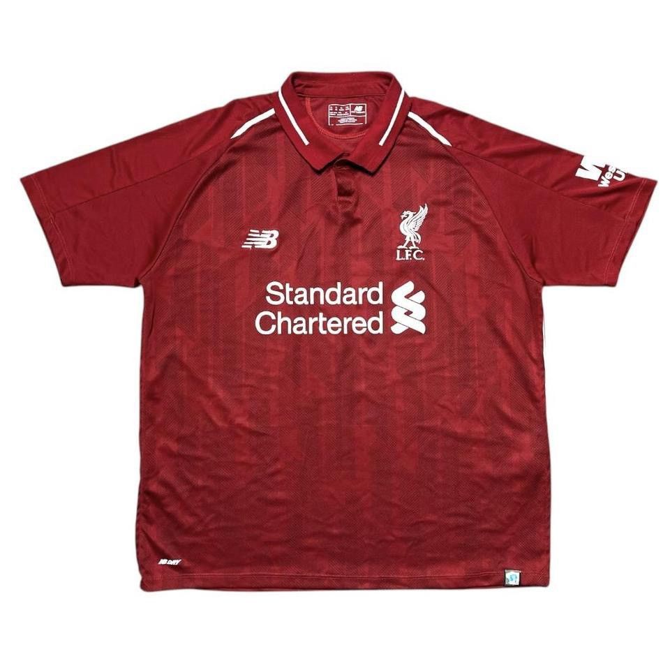 Liverpool New Balance Vintage 2018 liverpool jersey Grailed