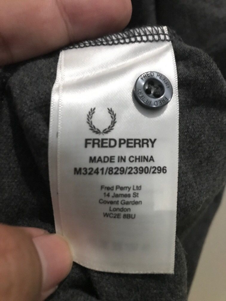 Fred Perry × Vintage Fredperry Stripes on floral Art On bottom Side Size Tag L Size US M / EU 48-50 / 2 - 6 Thumbnail