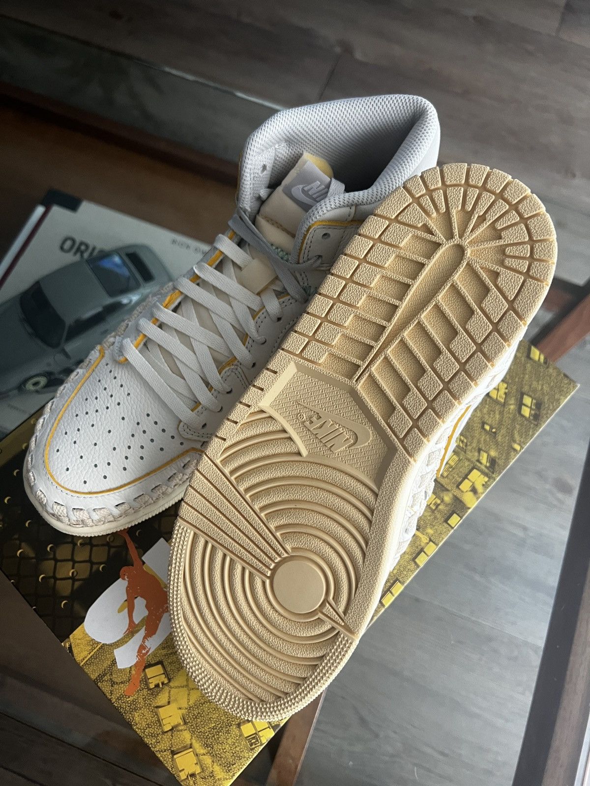 Nike × Union LA Union x BBS - Air Jordan 1 retro hi Size US 9 / EU 42 - 4 Thumbnail