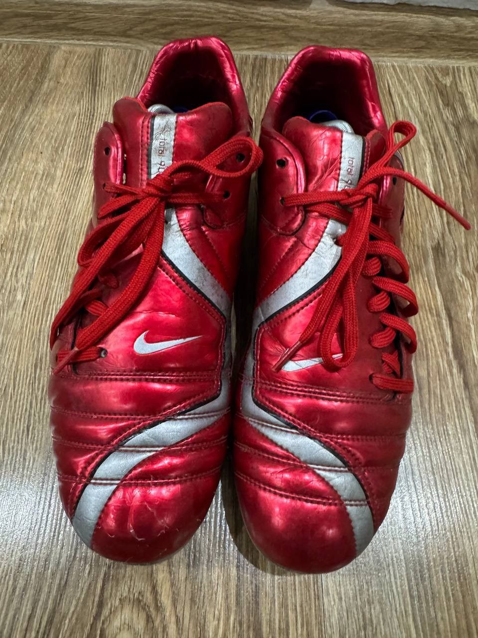 Vintage Nike Total 90 Supremacy FG Red Football Boots Size US 11 / EU 44 - 4 Thumbnail