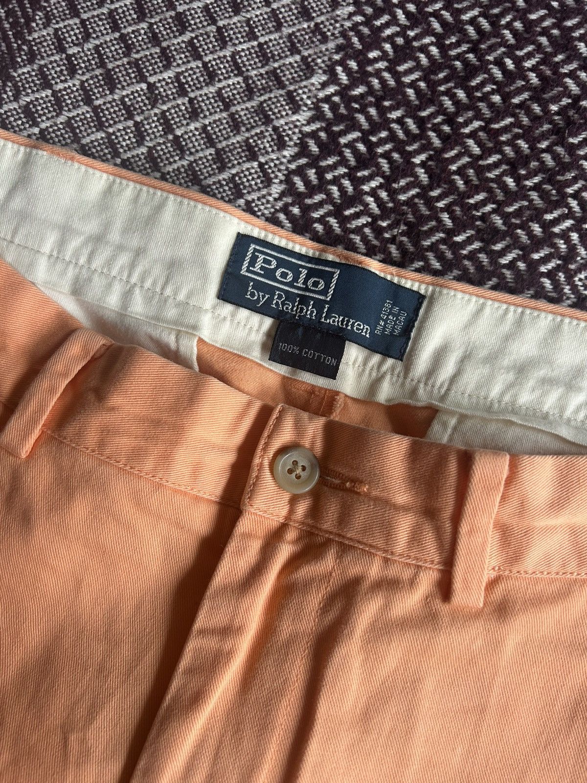 Polo Ralph Lauren Vintage Polo Ralph Lauren Chino Pants Solid Style Streetwear Size US 35 - 11 Thumbnail