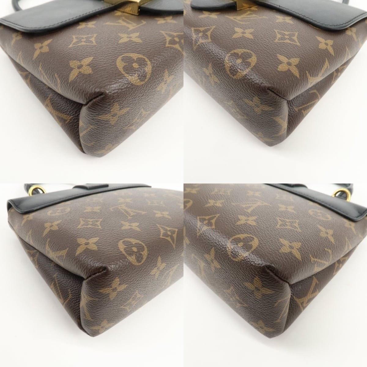 Louis Vuitton Louis Vuitton Monogram Rocky BB Top Handle Bag Brown Size ONE SIZE - 5 Thumbnail