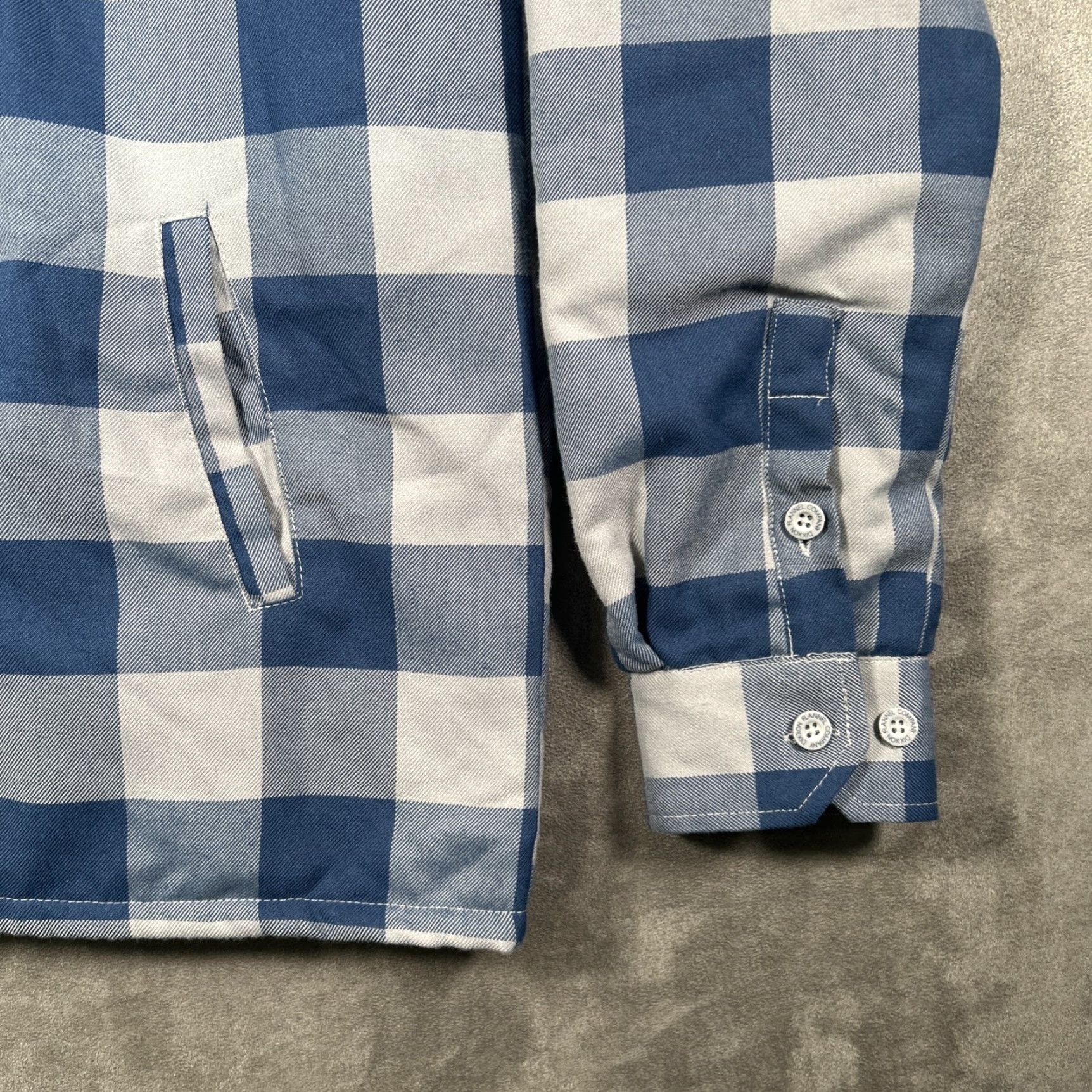 CO Dixxon Flannel Co Mancave Quilted Lined Jacket Shacket XS Plaid Blue Shacket Men Casual Vintage: No (Oops) Size US XS / EU 42 / 0 - 6 Thumbnail