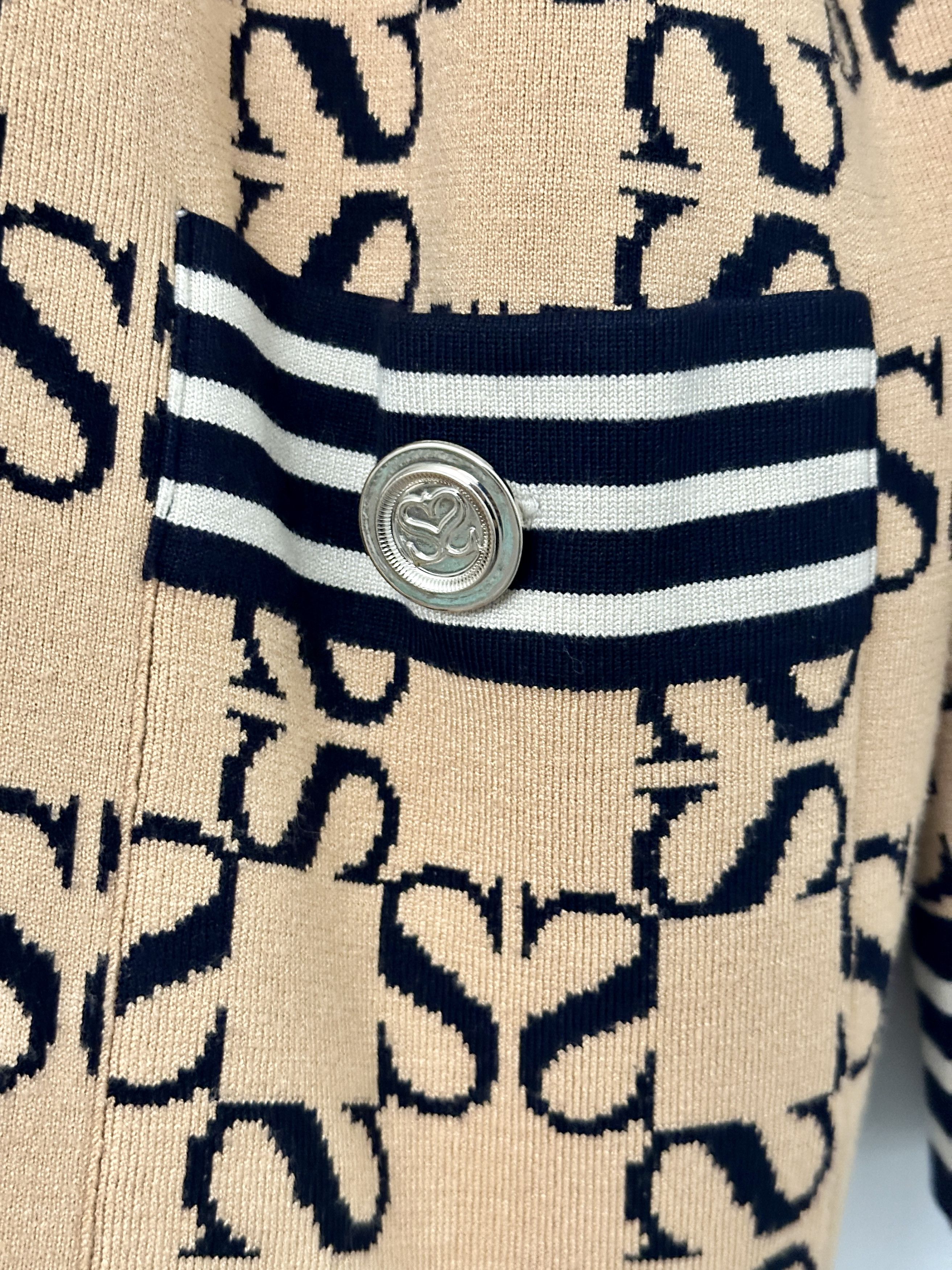 Sandro Sandro S Logo Reversible Cardigan Jacket Size 1 Size S / US 4 / IT 40 - 3 Thumbnail
