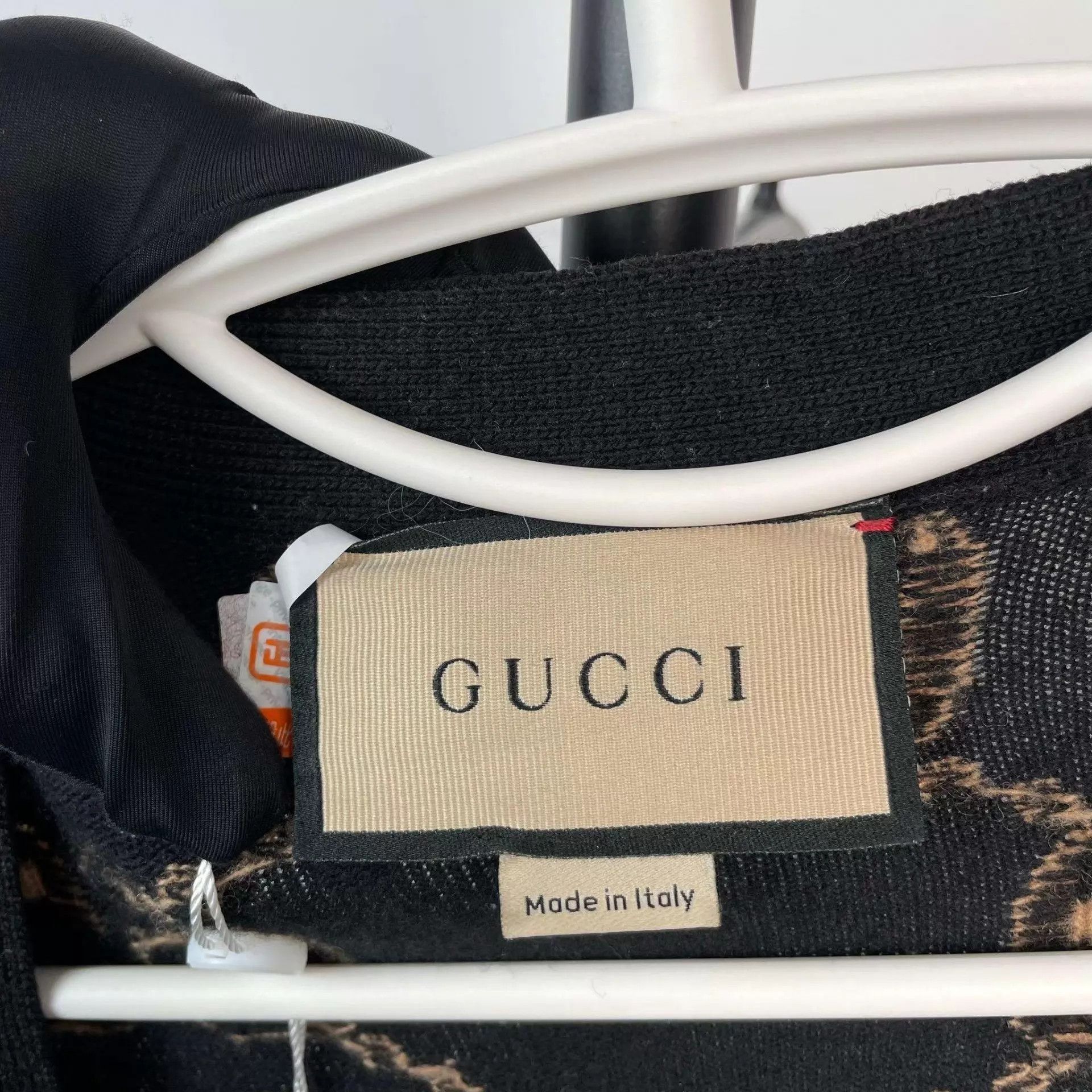 Gucci Gucci Wool All Over Print Black Cardigan XL Size US XL / EU 56 / 4 - 3 Thumbnail