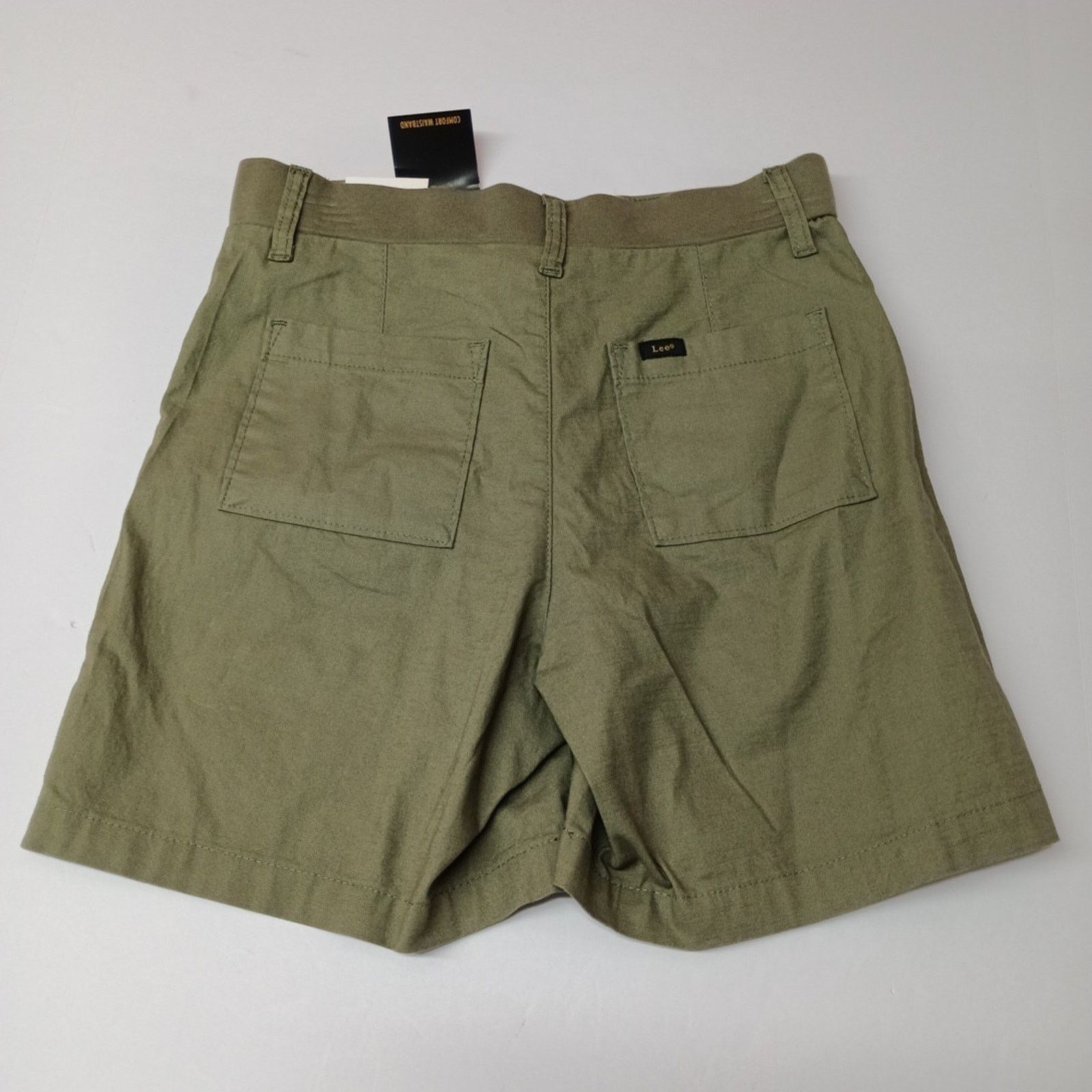 Lee Lee Bermuda Shorts Women's Size 4 Green 6" Ins Comfort Waist Size 27" / US 4 / IT 40 - 5 Thumbnail