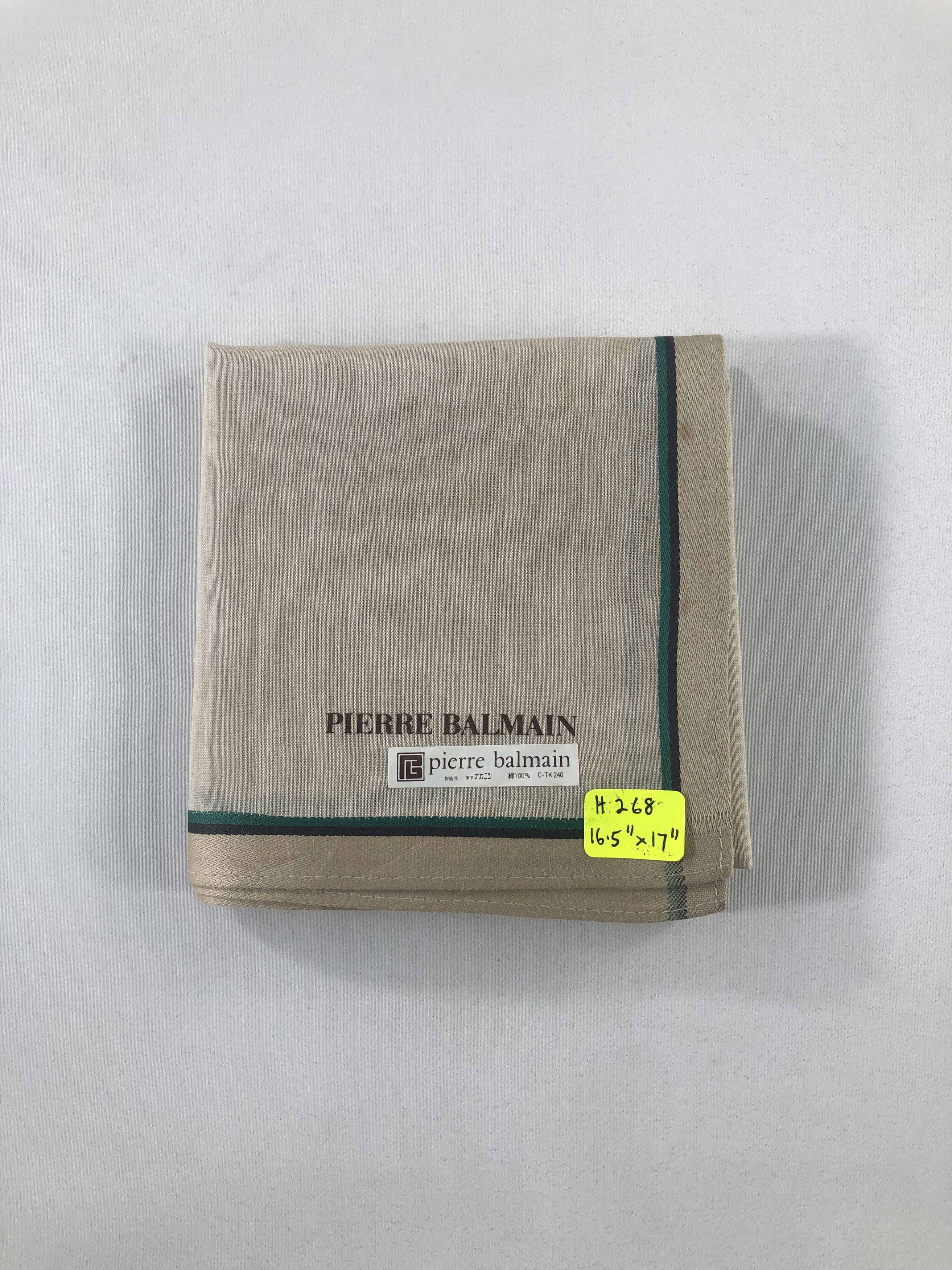 Pierre Balmain × Vintage Pierre Balmain Handkerchief / Bandana / Neckerchief Size ONE SIZE - 4 Thumbnail