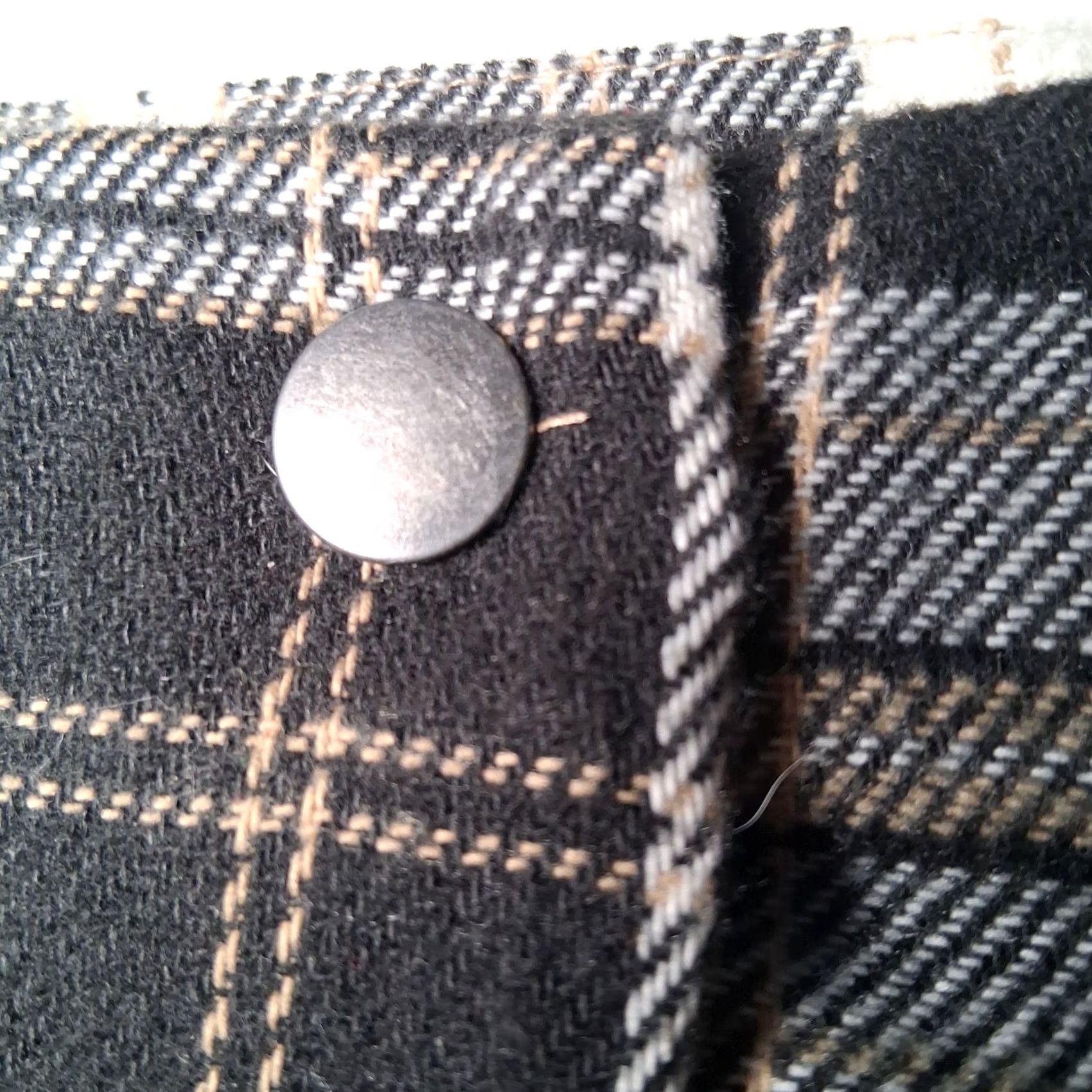 Vintage VINTAGE No Boundaries Skirt Womens XS Black NOBO Mini Plaid Flannel Faux Wrap Academia Y2K Size 26" / US 2 / IT 38 - 5 Thumbnail