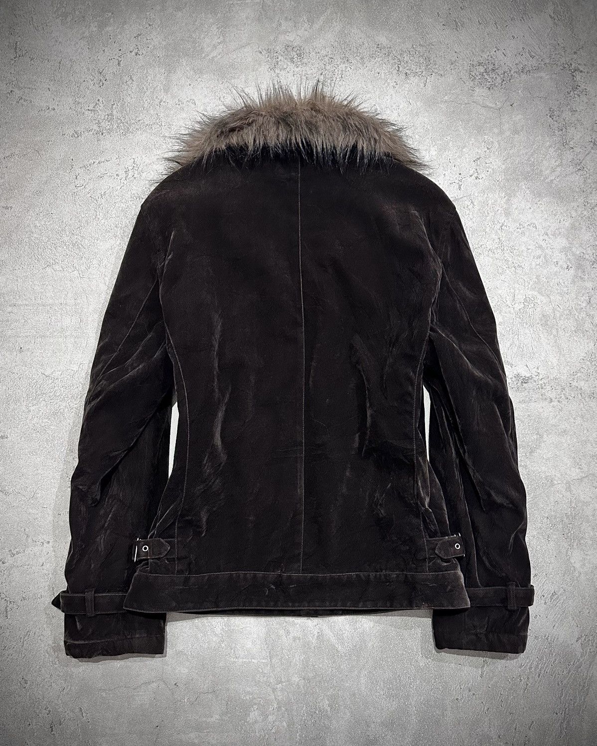 Japanese Brand Vkei Spinash Velvet Riders Jacket Backlash Kmrii Style Size US L / EU 52-54 / 3 - 5 Thumbnail