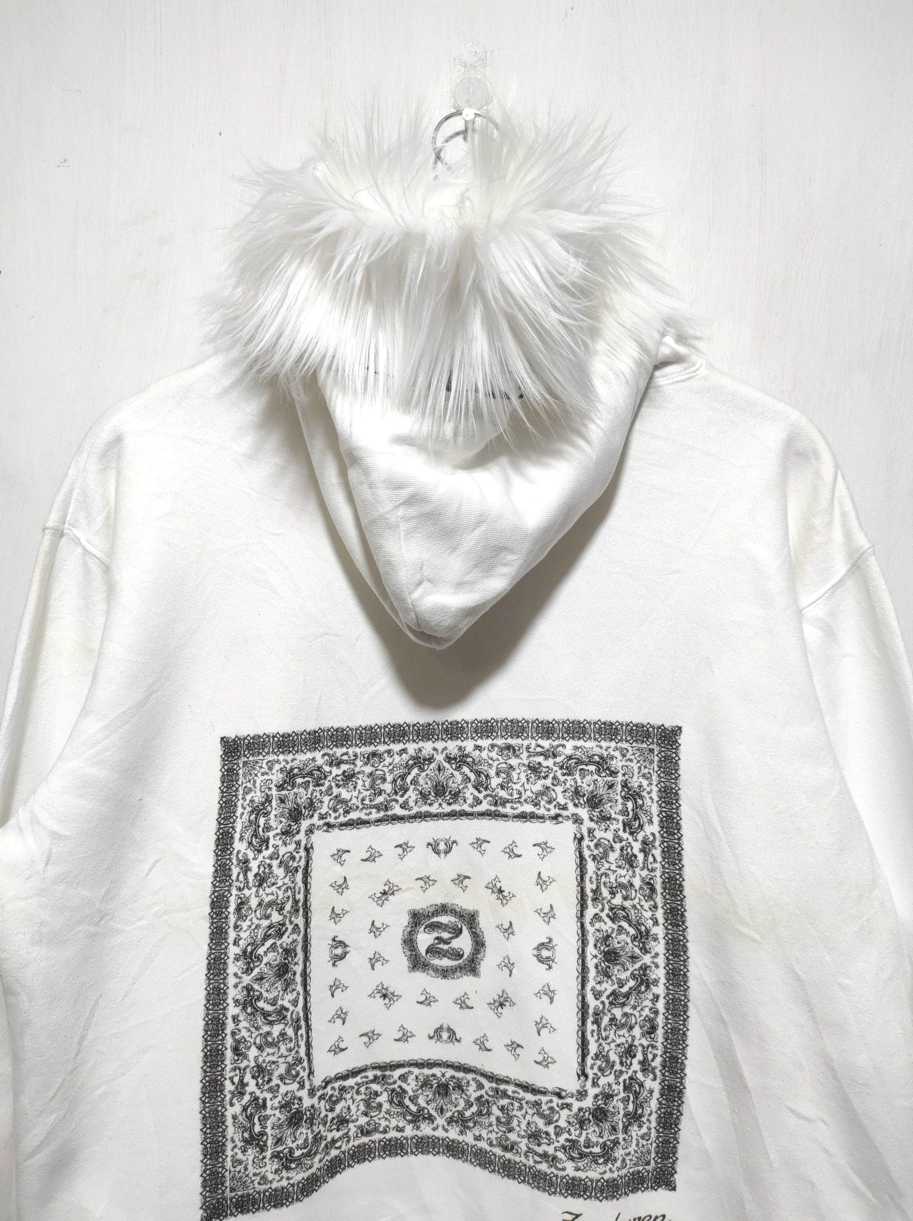 If Six Was Nine Zephyren Bandana Fur Hoodie IfSixWasNine LGB style white Size US M / EU 48-50 / 2 - 12 Thumbnail