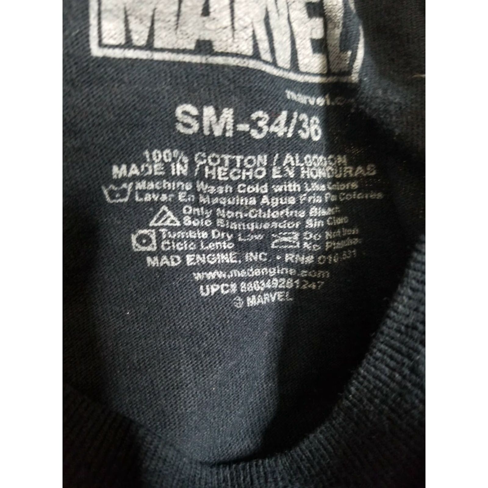 Vintage VINTAGE? No, not vintage. Title: Marvel Comics Captain America VS Wolverine Black Graphic T-Shirt Mens S Short Sleeve Crew Neck Cotton Size US S / EU 44-46 / 1 - 3 Thumbnail